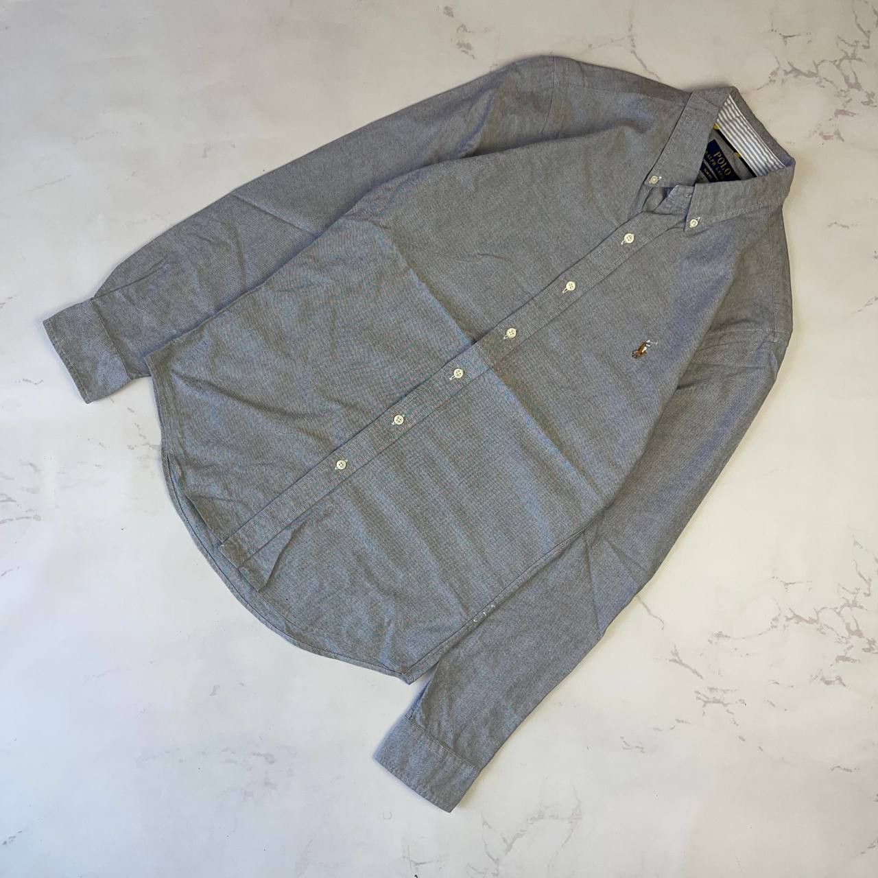 Ralph Lauren Shirts Calssic Oxford shirts Small Pony Grey S