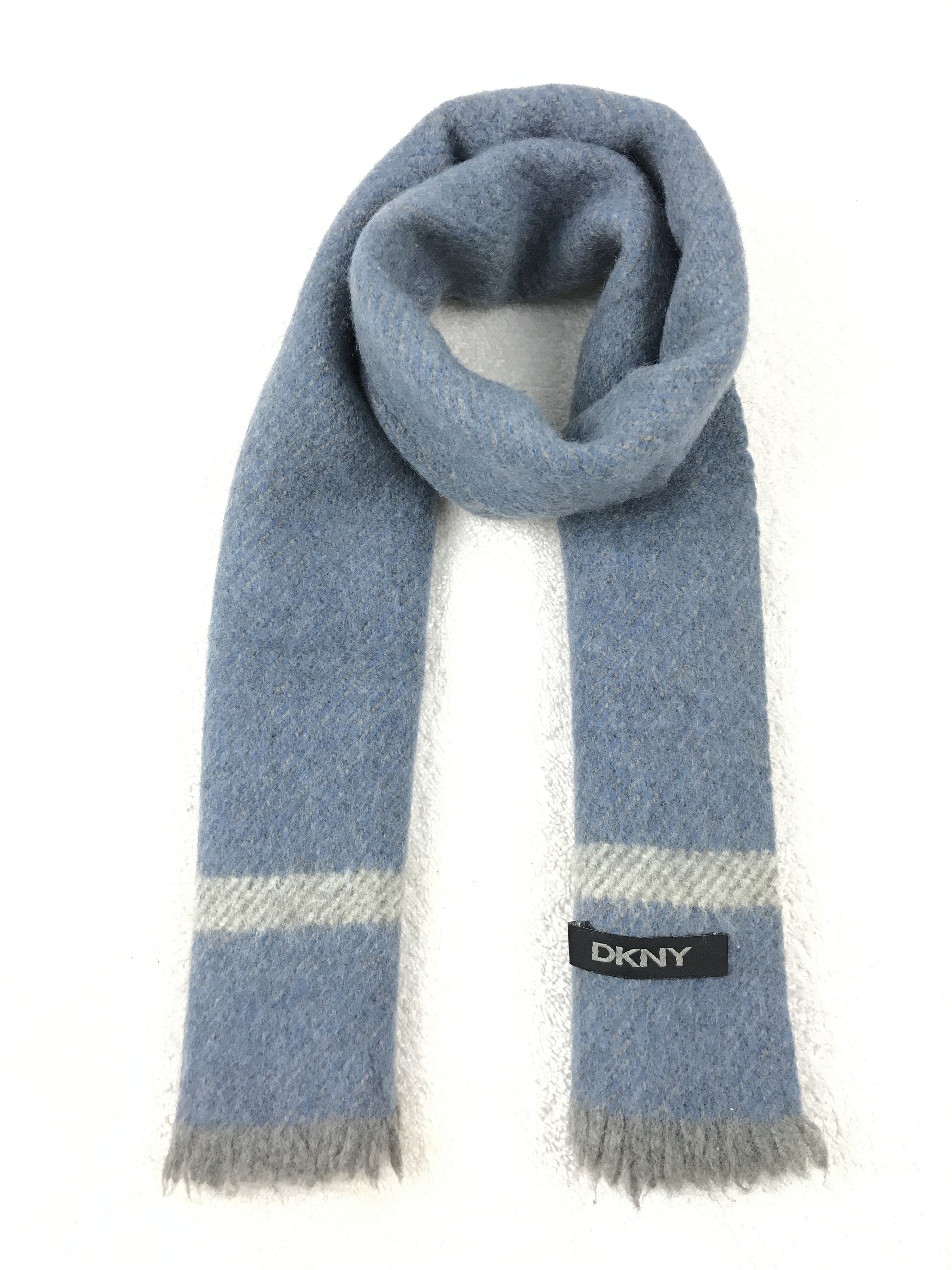 Vintage DKNY Scarf Muffler Wool Cashmere