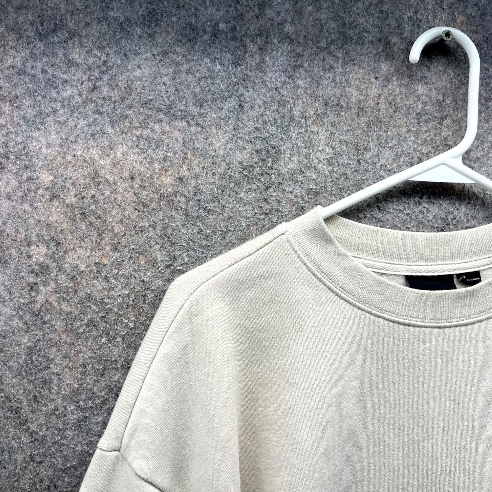Vans VANS Sweater Mens XS Beige Crewneck Pullover Fleece Off The Wall Logo Vintage Size US XS / EU 42 / 0 - 4 Thumbnail