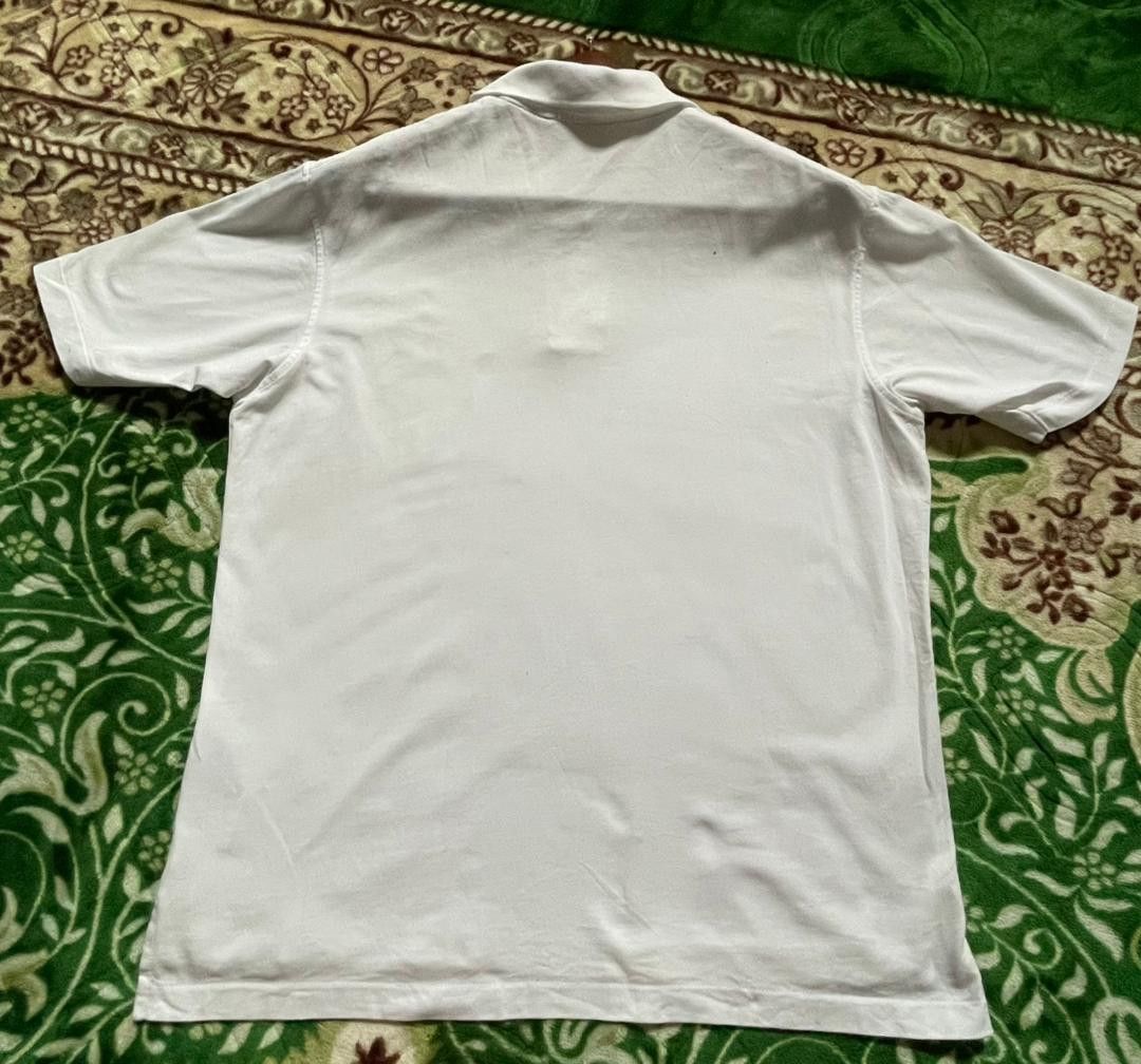 Jil Sander K6-17 J+ Jil Sander Uniqlo white Polo Tee Size US L / EU 52-54 / 3 - 13 Thumbnail
