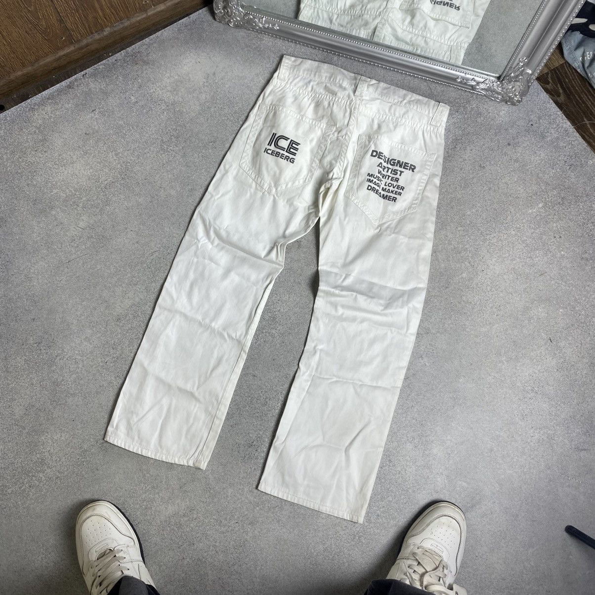 Iceberg Iceberg Pants Luxury Big Logo Size US 30 / EU 46 - 1 Thumbnail