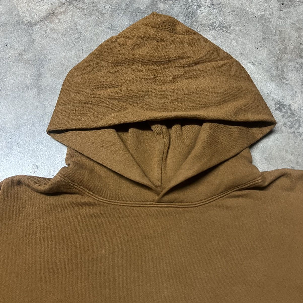 Gap × Kanye West × Yeezy Kanye West YEEZY x GAP Double-Layer Brown Hoodie Sweater Size US M / EU 48-50 / 2 - 2 Thumbnail
