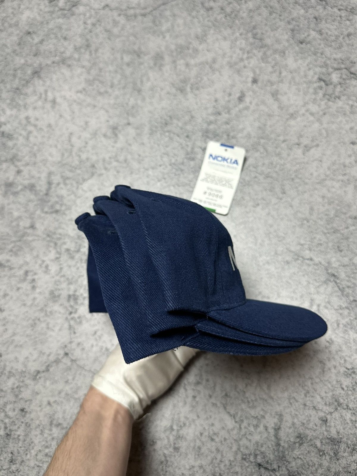 Vintage Vintage Nokia Connecting People Racing Hat Cap Deadstock Size ONE SIZE - 11 Thumbnail