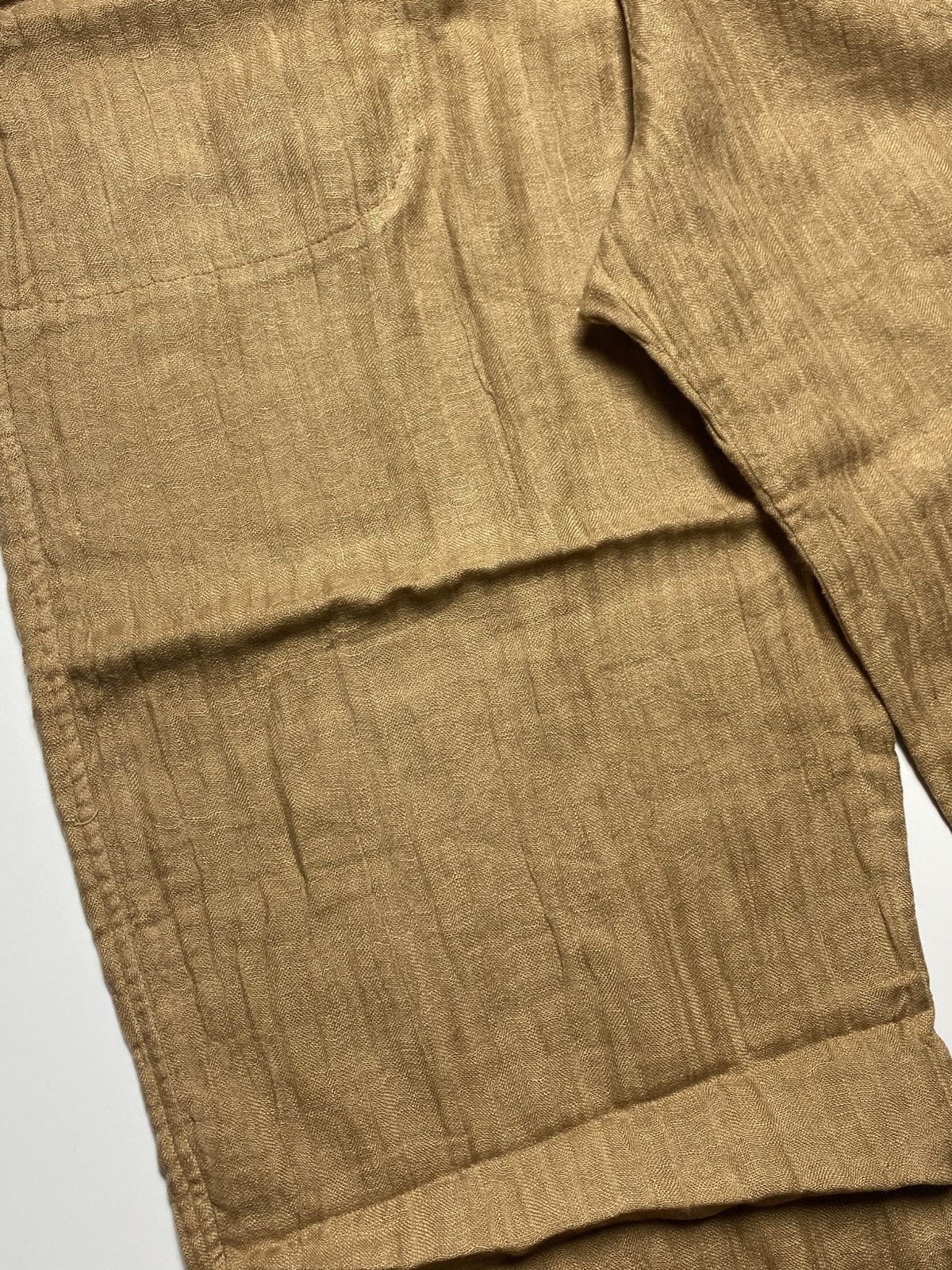 Issey Miyake Issey Miyake/Plantation - Wide Cropped Pants Size US 30 / EU 46 - 7 Thumbnail