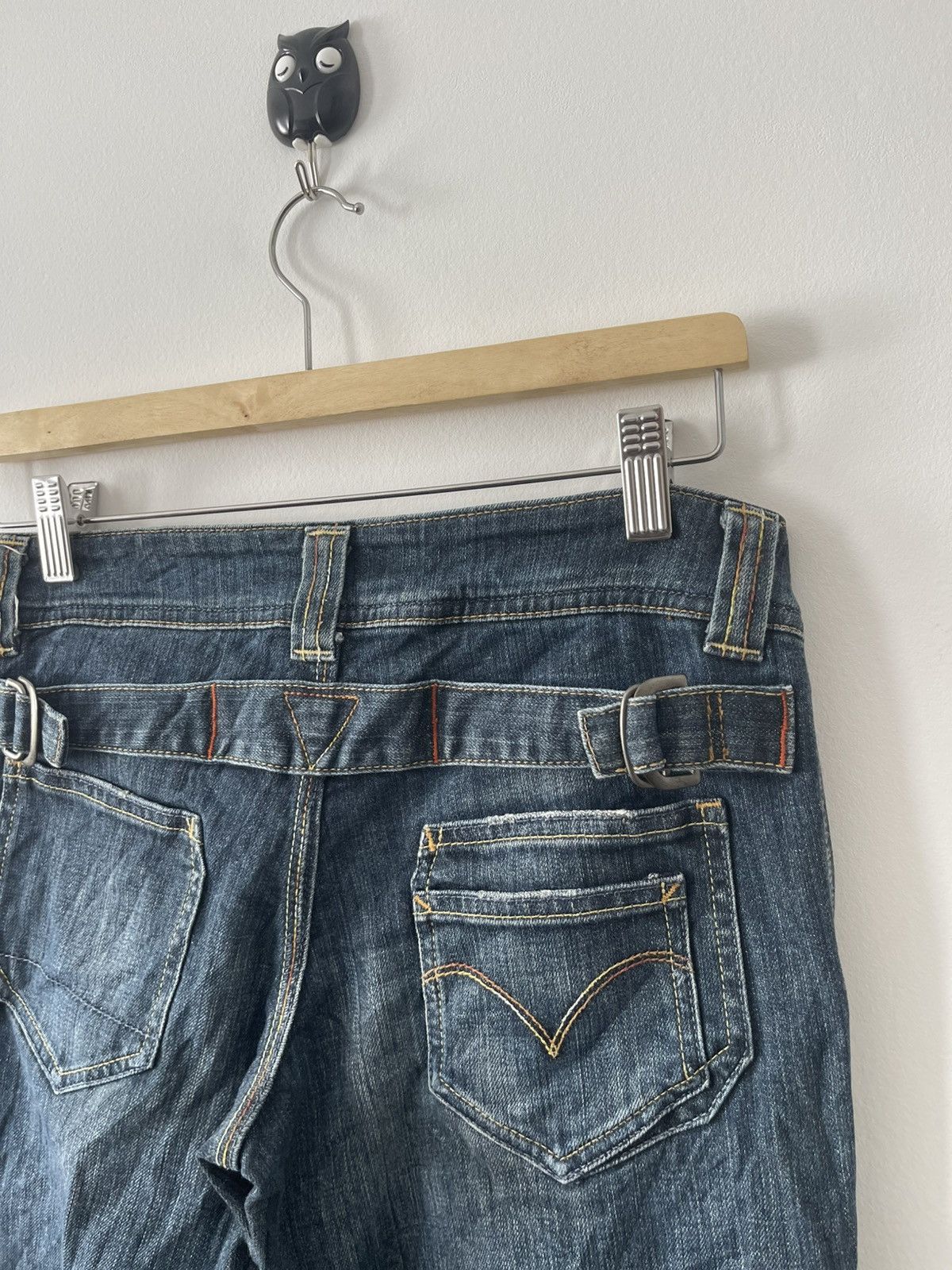 Levi's Rare Vintage LEVIS Lady Style Bootcut Flare Buckleback Style Size 29" - 5 Thumbnail