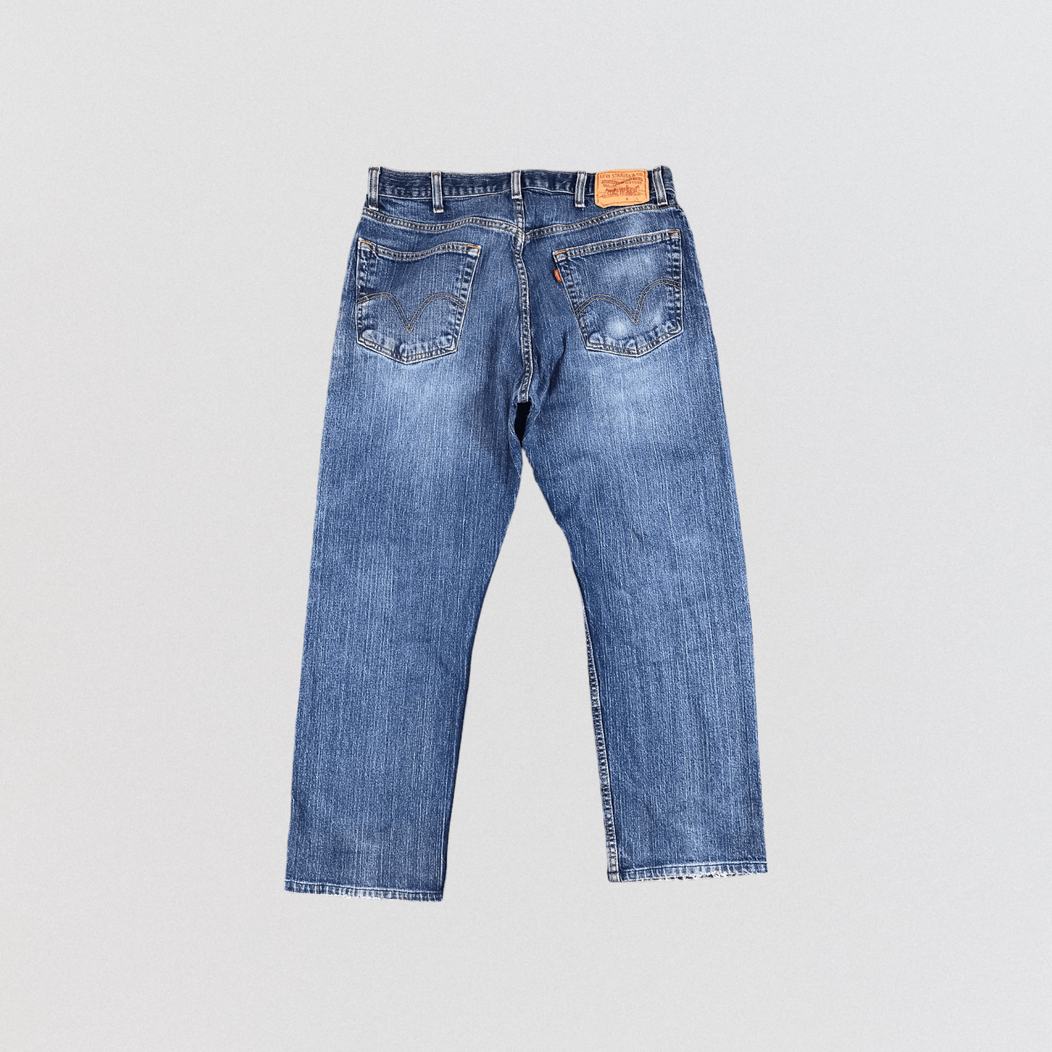 Levi's × Vintage Vintage Distress Levis 505 Jeans-JM1304 Size US 36 / EU 52 - 2 Thumbnail