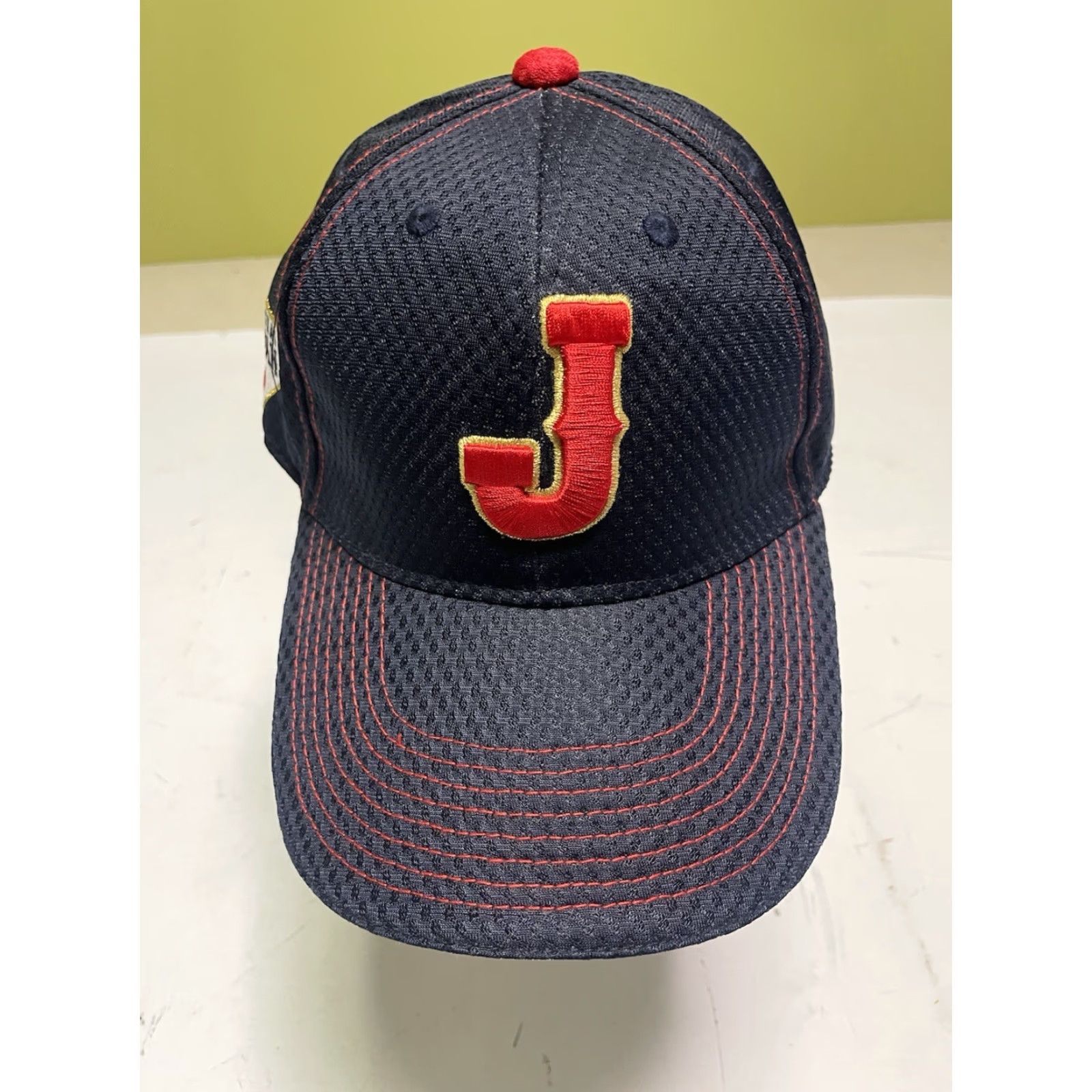 Mizuno Mizuno Hat Samurai National Baseball Team Japan Ohtani 2023 WBC Adjustable Cap Blue Mens One Size Size ONE SIZE - 2 Thumbnail
