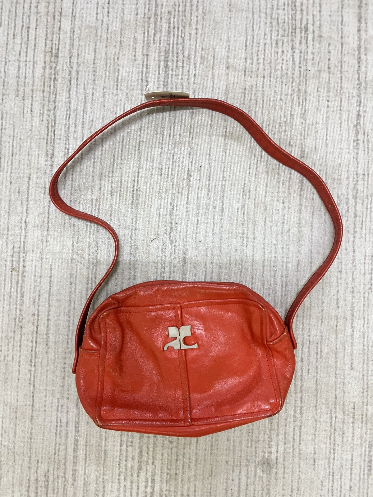 Courreges Vintgae 80s riri zip courreges leather bag Size ONE SIZE - 1 Thumbnail