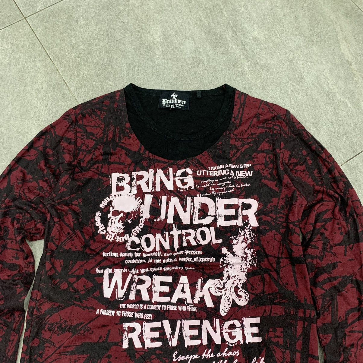 Japanese Brand Beaumere Poem Longsleeve Size US M / EU 48-50 / 2 - 7 Thumbnail