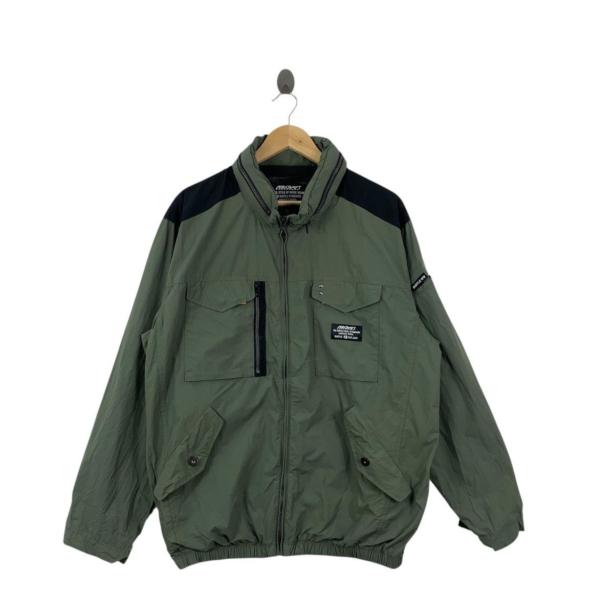 Vintage Vintage BURTLE WW AIRCRAFT Collection Gorpcore Jacket Size US XXL / EU 58 / 5 - 4 Thumbnail