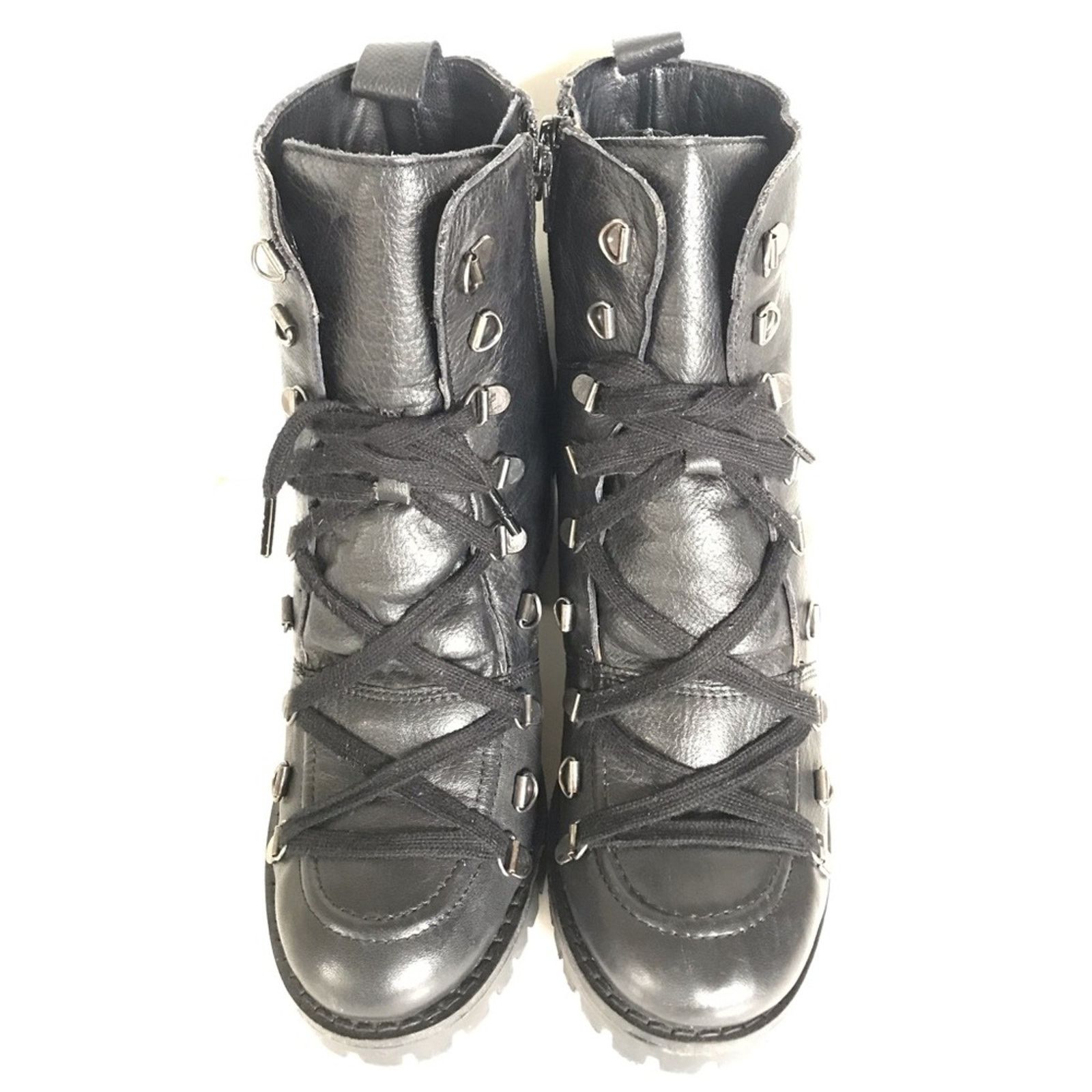 Matisse Matisse Boulder Hiker Biker Boot NEW Black Leather US 9 Size US 9 / IT 39 - 15 Thumbnail