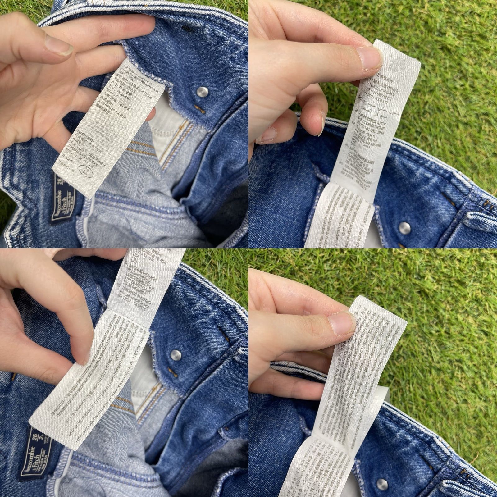 Abercrombie & Fitch Abercrombie & Fitch Jeans Womens 26 Regular 90s Straight Ultra High Rise Mom Belted Blue Denim Size 26" / US 2 / IT 38 - 8 Thumbnail