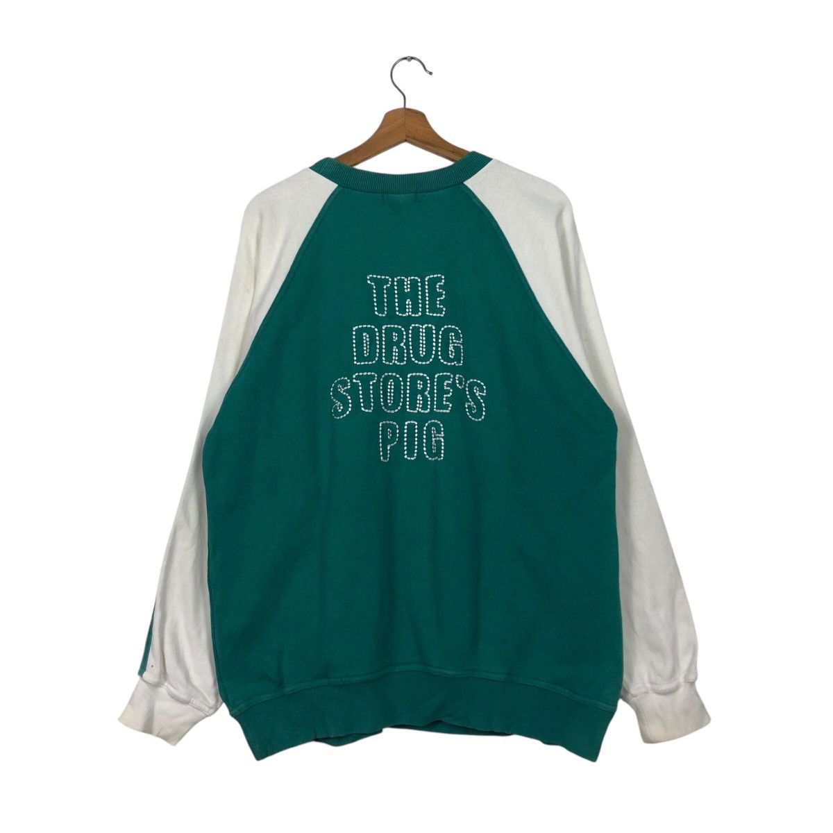 Hysteric Glamour 📌Vintage Sweatshirt Drug Store Sun Faded Big Logo Size US M / EU 48-50 / 2 - 9 Thumbnail