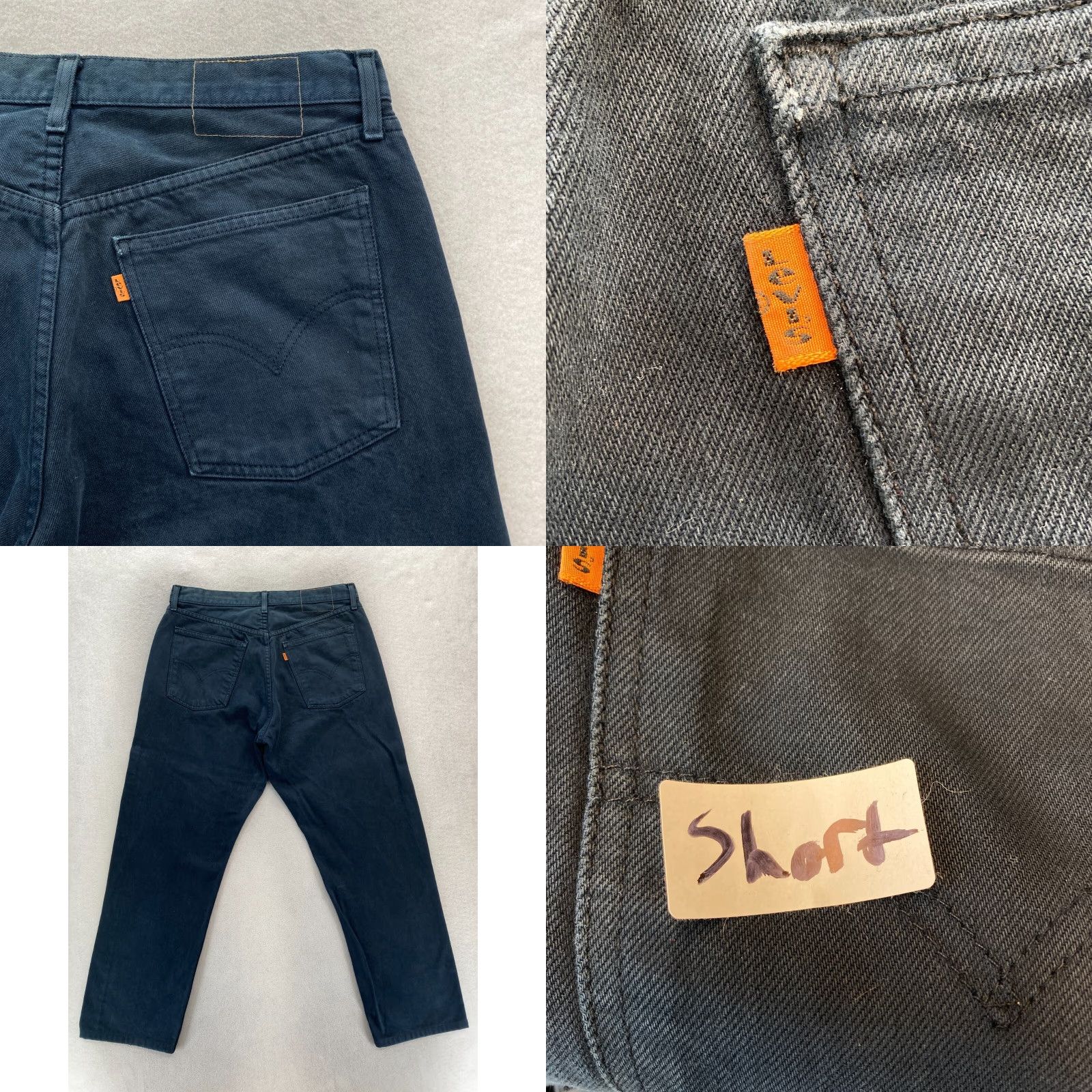 Levi's VINTAGE Levi's 501 Jeans Mens 36x30 Straight Blue Denim Button Fly Orange Tab Jeans Mens 501 Series Cowboy Grunge Rock 30in Inseam Mens Size US 36 / EU 52 - 10 Thumbnail