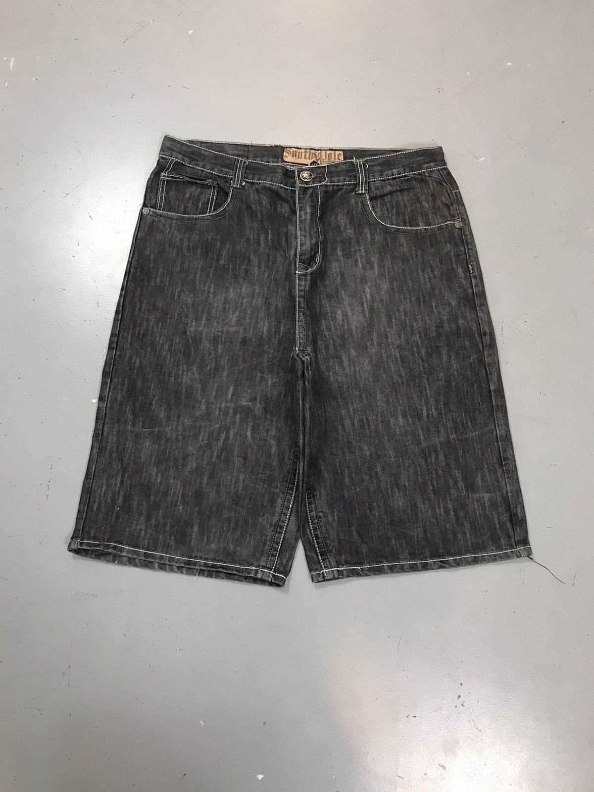 Southpole × Vintage Vintage SouthPole Embroidery Denim Jorts Size US 42 / EU 58 - 2 Thumbnail