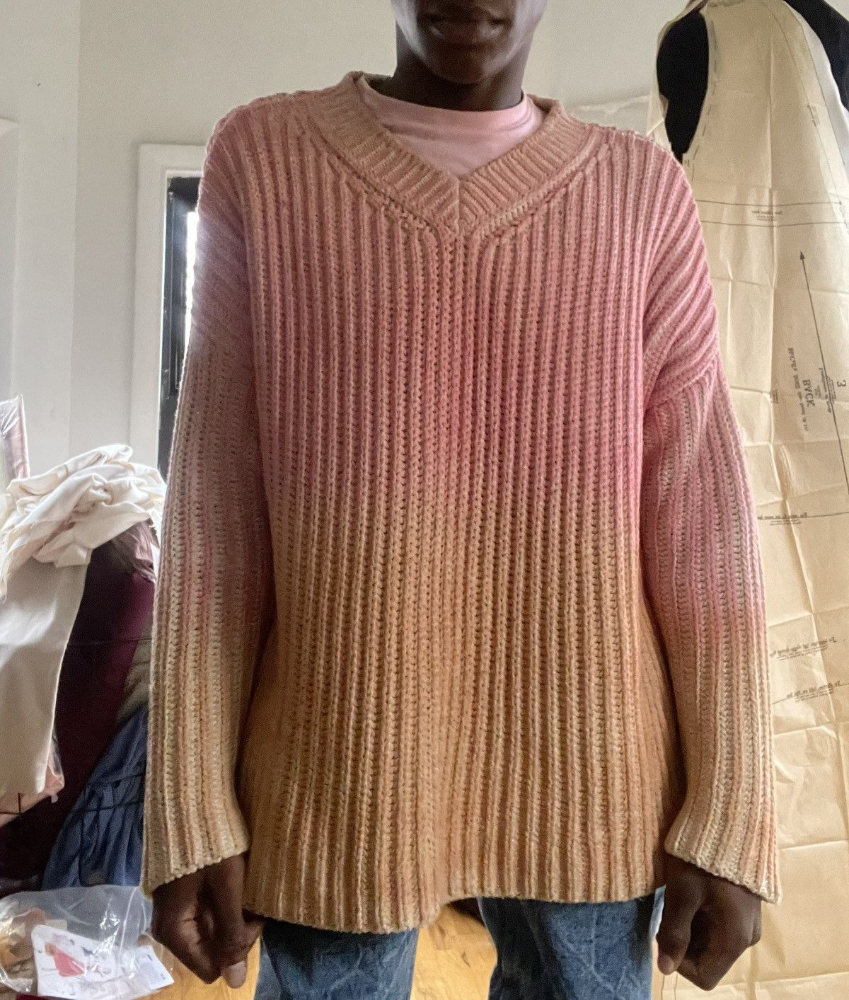 Jacquemus Jacquemus ombré knit sweater Size US M / EU 48-50 / 2 - 7 Thumbnail