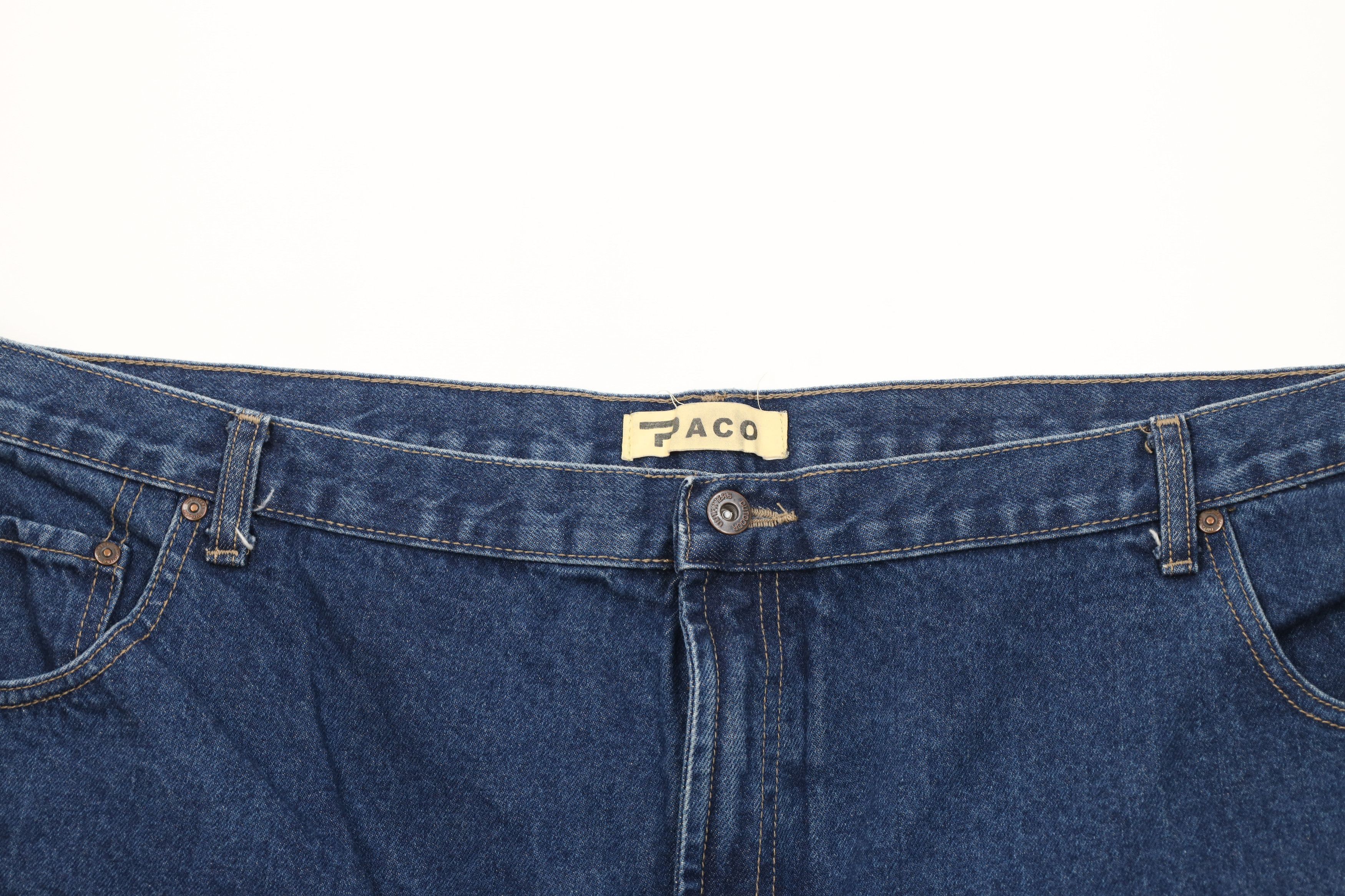 Vintage Vintage 90s Streetwear Relaxed Fit Denim Jean Shorts Blue Size US 44 / EU 60 - 2 Thumbnail