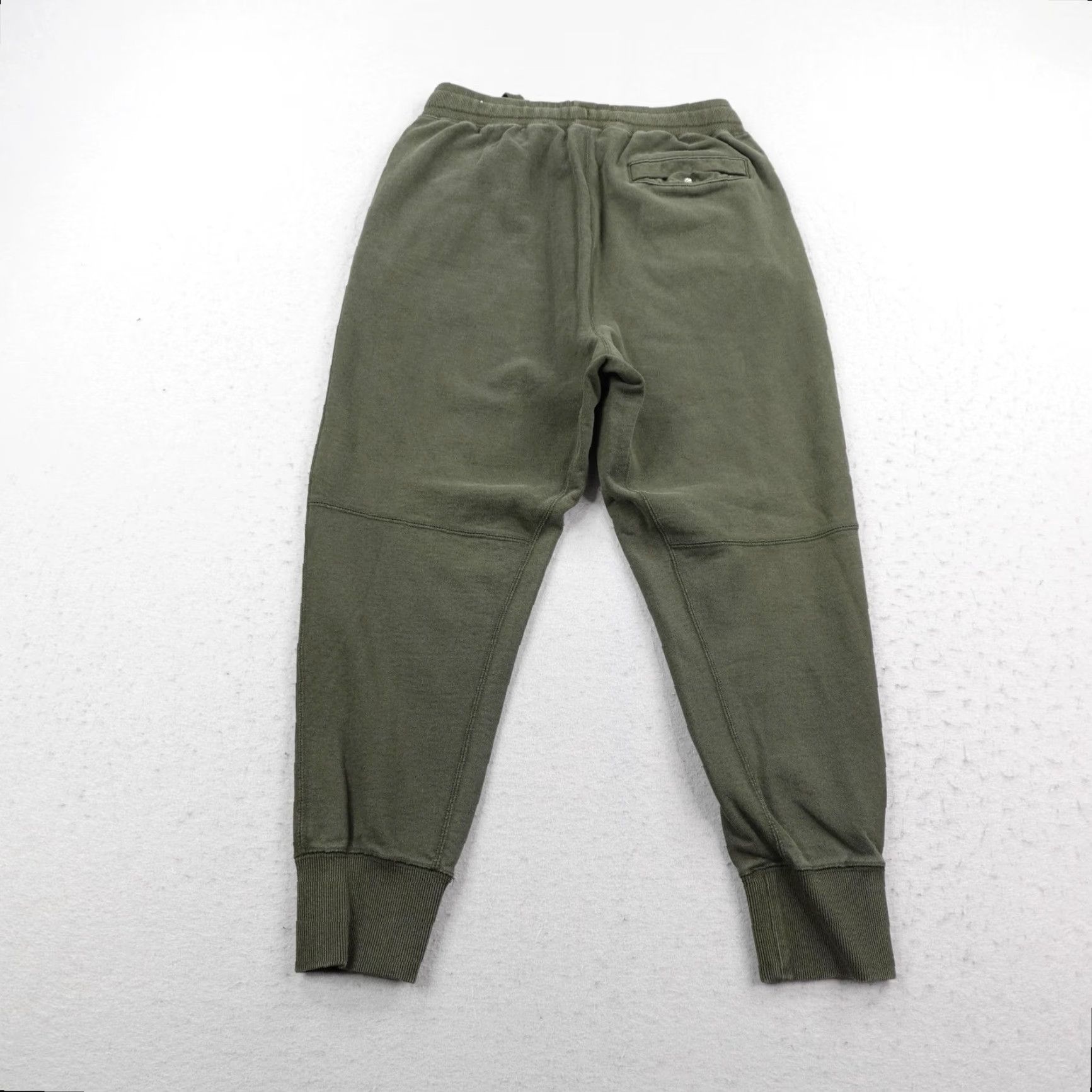 Nike Nike Sportswear Pants Mens Medium Green Classic Fleece Jogger Sweatpants Sweatwear Sportswear Pants Green Nike Size US 31 - 4 Thumbnail