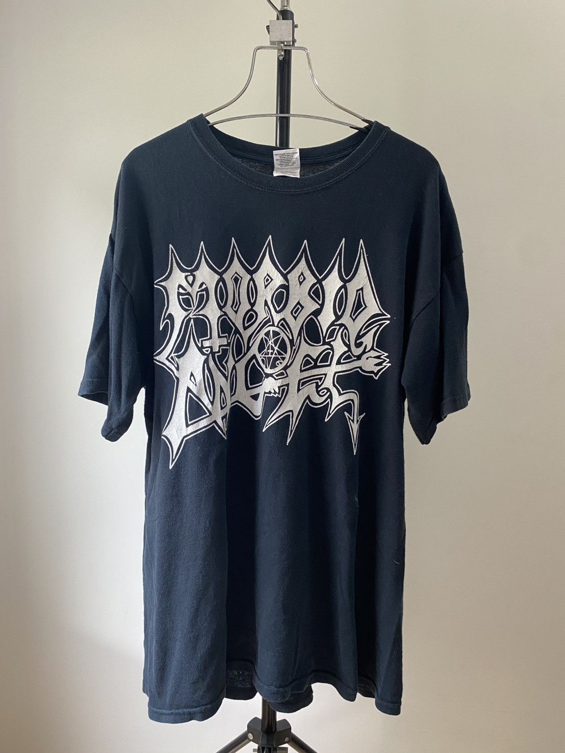 Band Tees Vintage 00s Morbid Angel Band Tee Size US L / EU 52-54 / 3 - 1 Thumbnail