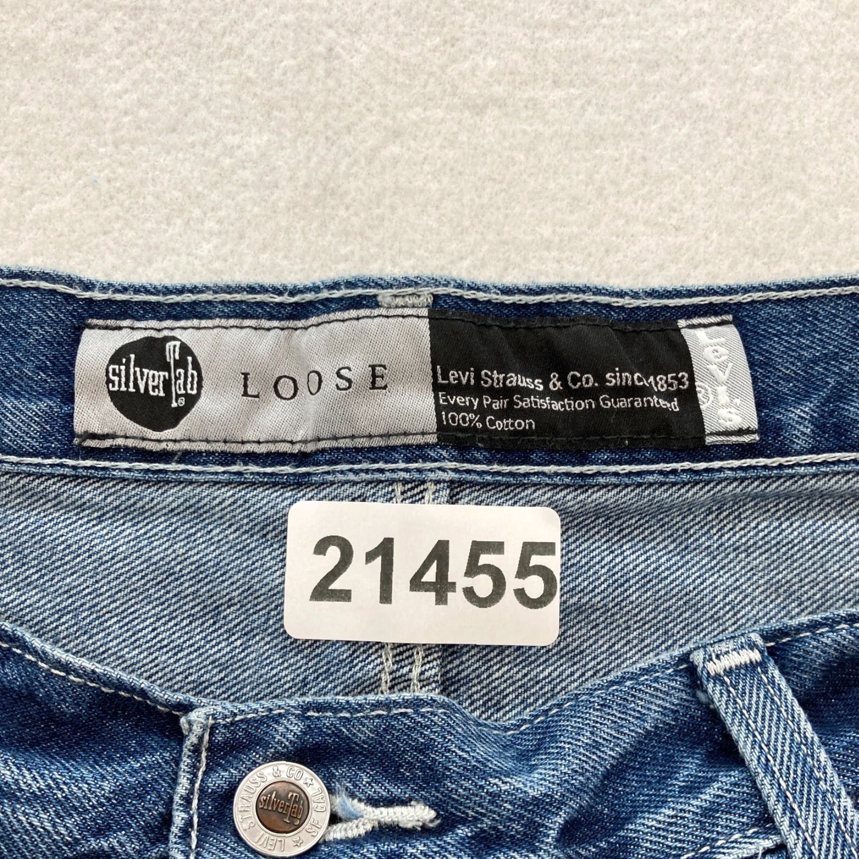 Levi's Levi's Silvertab Jeans Mens 40x28 Loose Fit Straight Leg Baggy High Rise Y2K Size US 40 / EU 56 - 4 Thumbnail