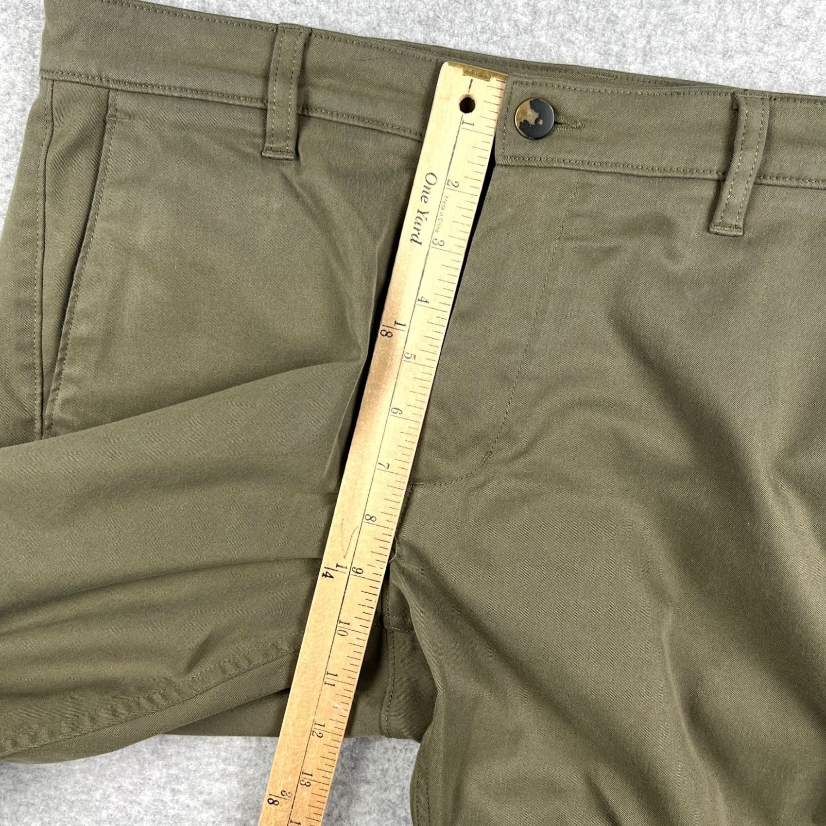 Vintage PROOF Huckberry Nomad Pants Slim Fit Stretch Performance 31x28 Mens Green Hiking Size US 31 - 6 Thumbnail