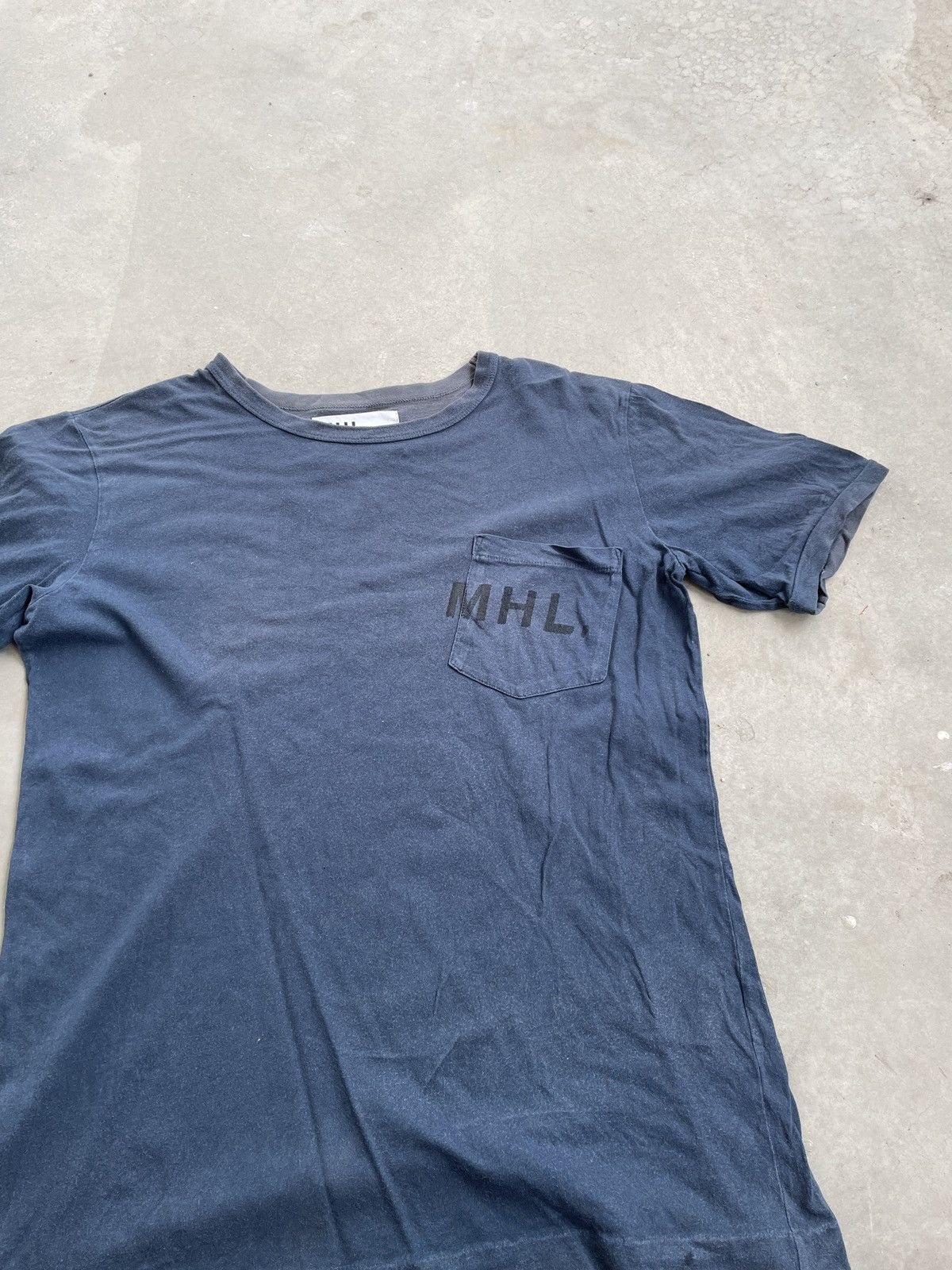 Japanese Brand × Margaret Howell VINTAGE MARGARET HOWELL FUNCTION AND UTILITY SUNFADED TEE Size US M / EU 48-50 / 2 - 2 Thumbnail