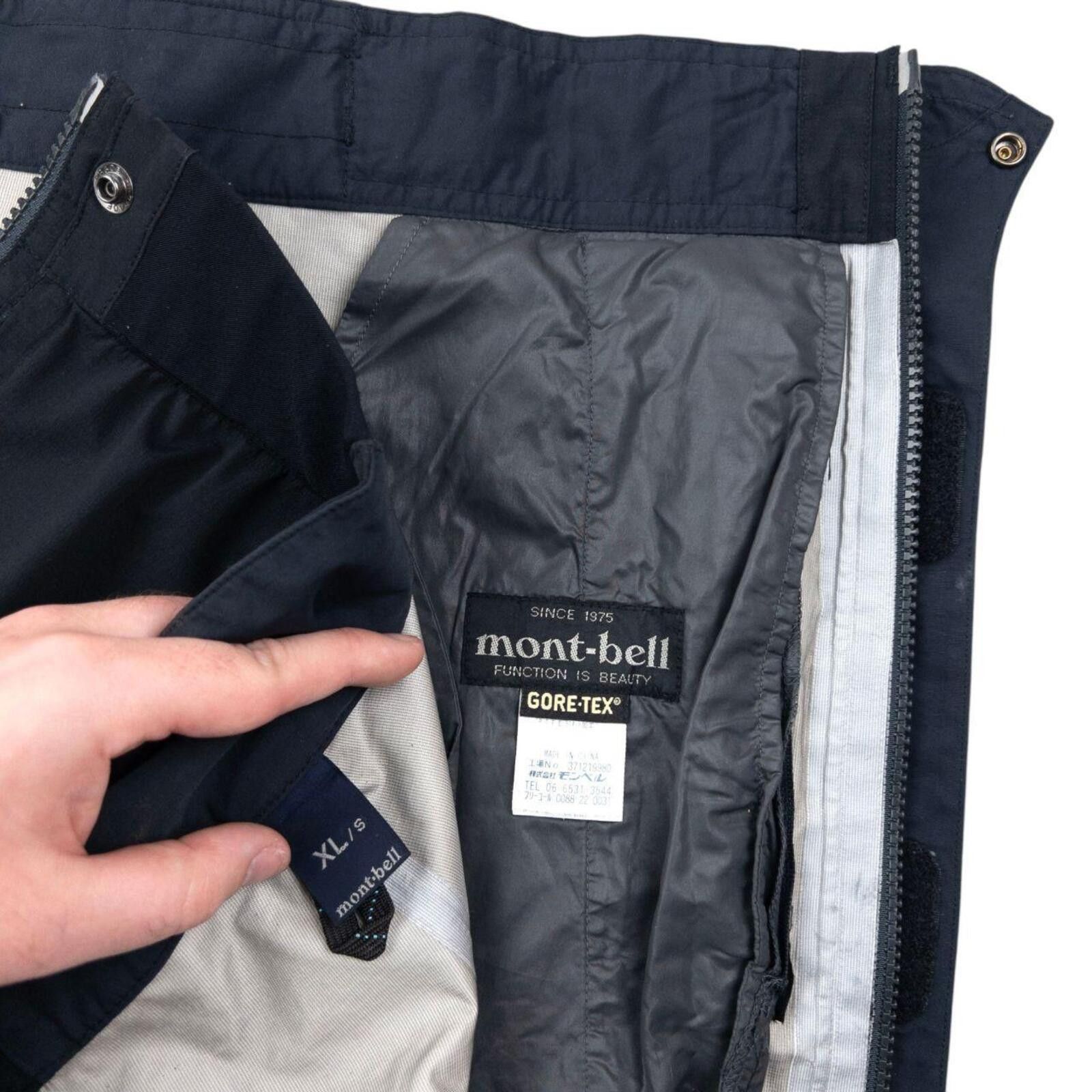 Montbell Vintage Montbell Goretex Full Zip Snowboarding Trousers XL Size US 36 / EU 52 - 7 Thumbnail