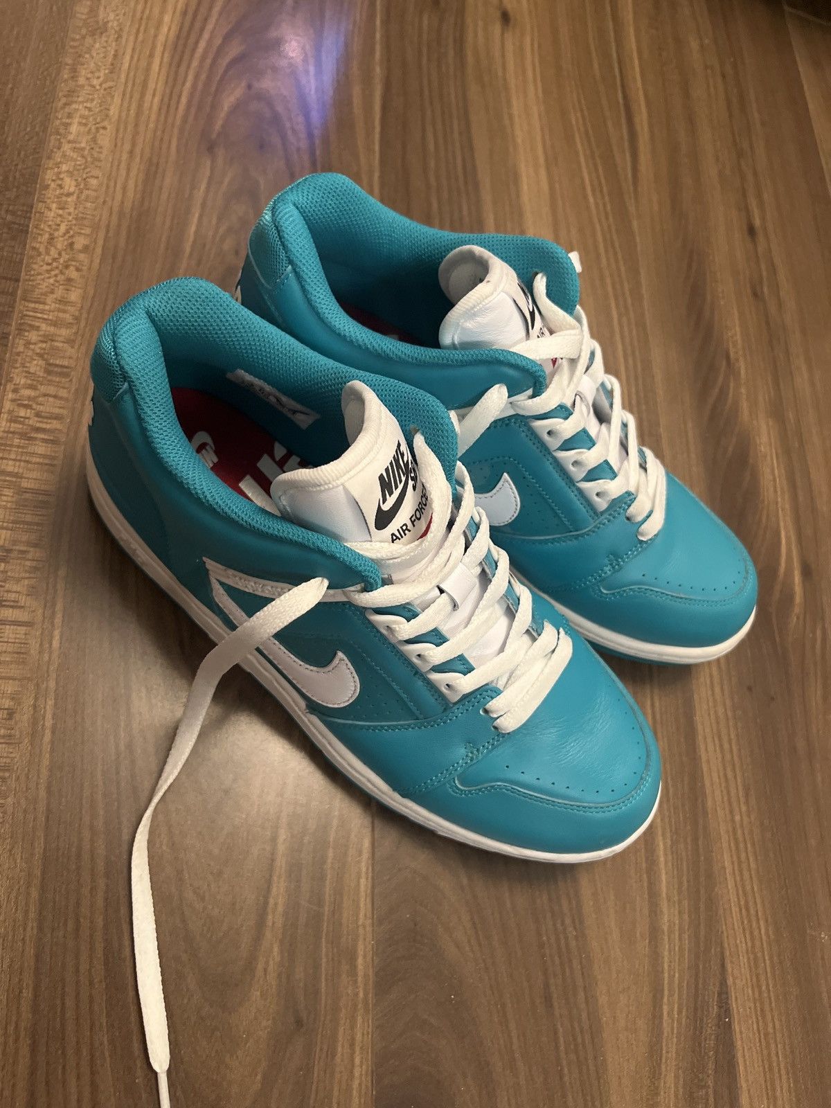 Nike Supreme Nike sb airforce 2 low teal Size US 8.5 / EU 41-42 - 2 Thumbnail