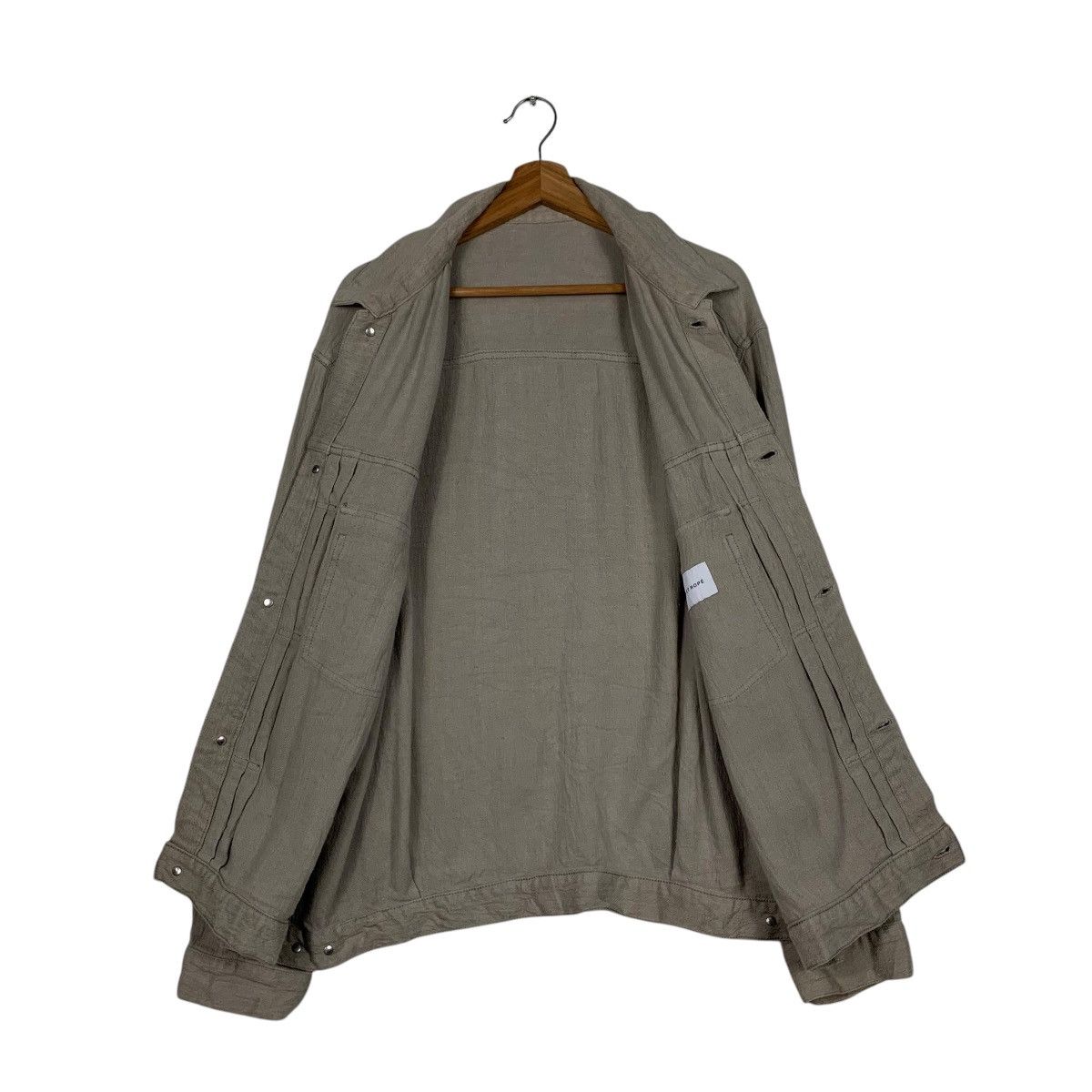 ADAM ET ROPE ADAM ET ROPE Linen Cotton Casual Light Jacket #1821-C22 Size US L / EU 52-54 / 3 - 11 Thumbnail