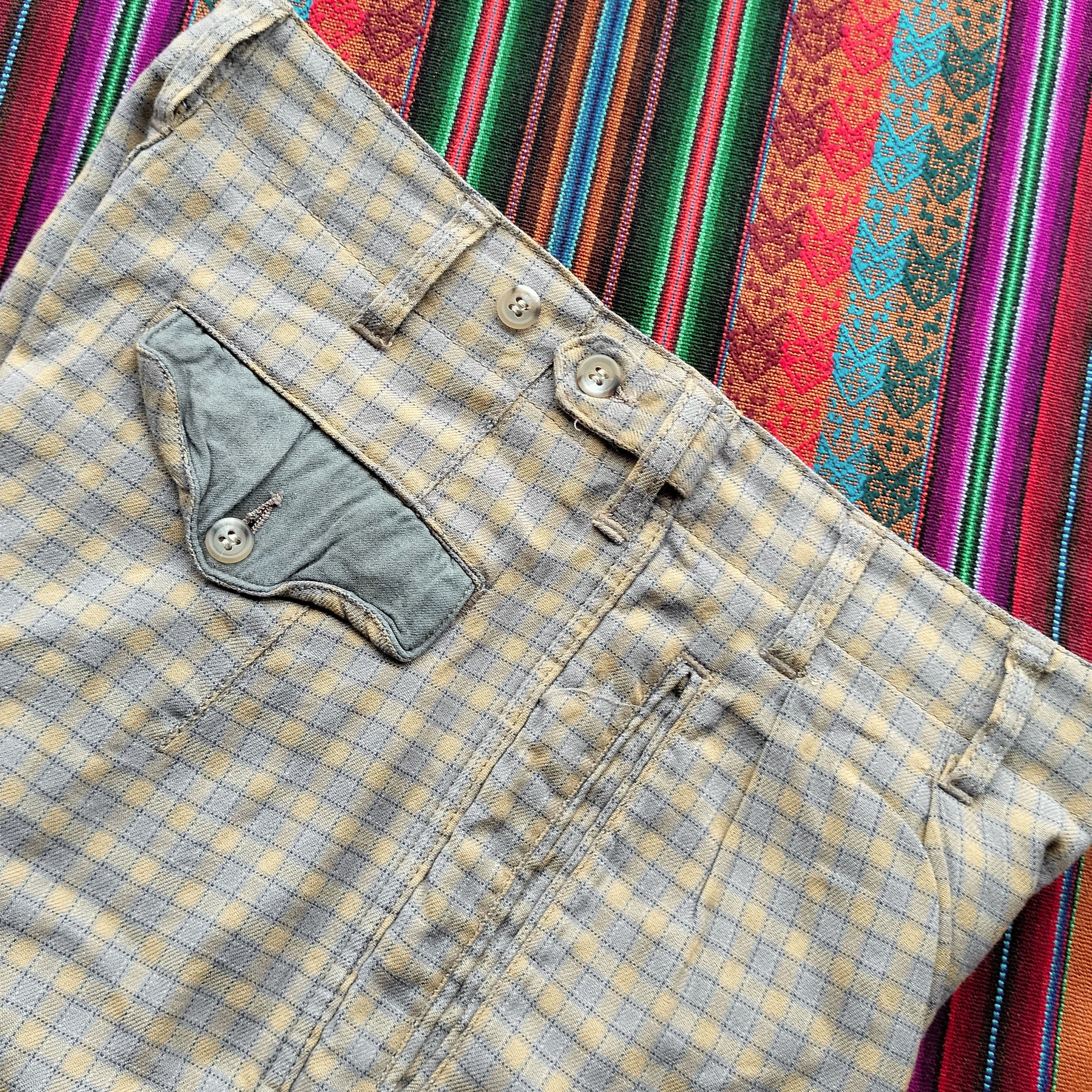 Nigel Cabourn Vintage Nigel cabourn mountain bike plaid pants Size US 30 / EU 46 - 9 Thumbnail