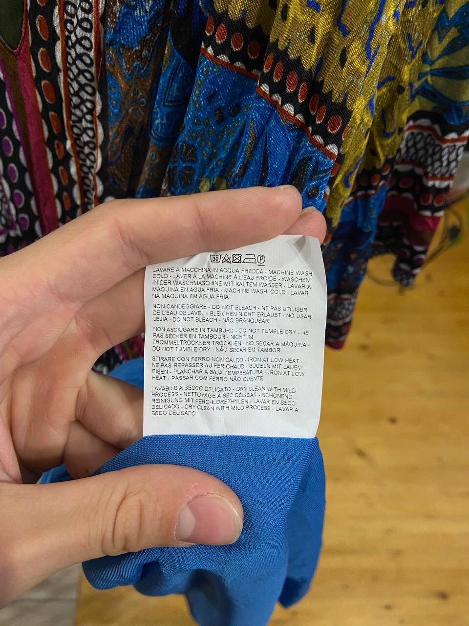 Etro ETRO 100% Viscosa Multicolour Lind Dress Size M / US 6-8 / IT 42-44 - 11 Thumbnail
