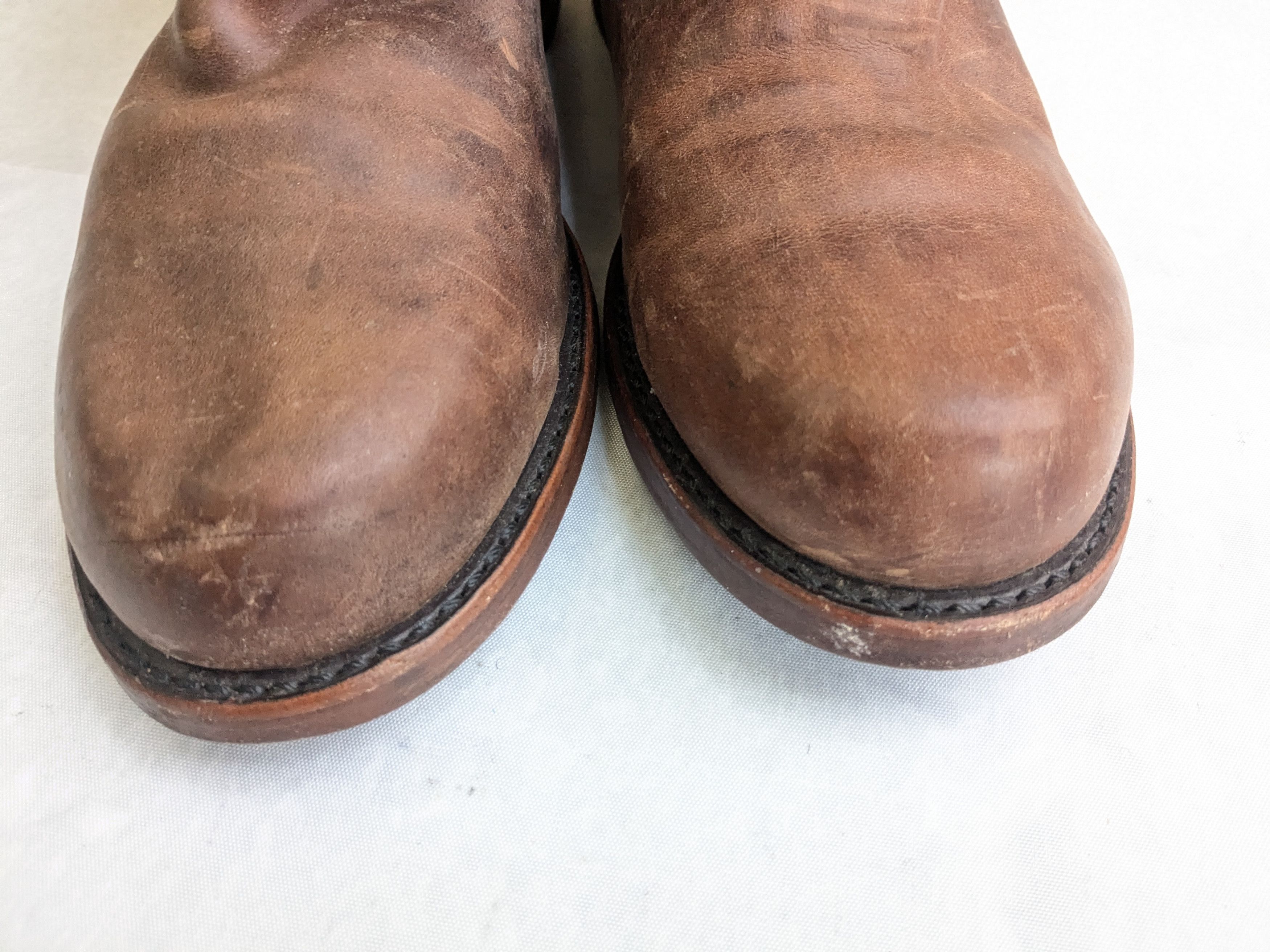 Frye Frye Engineer Boots Brown 12 D Leather Buckle Size US 12 / EU 45 - 2 Thumbnail