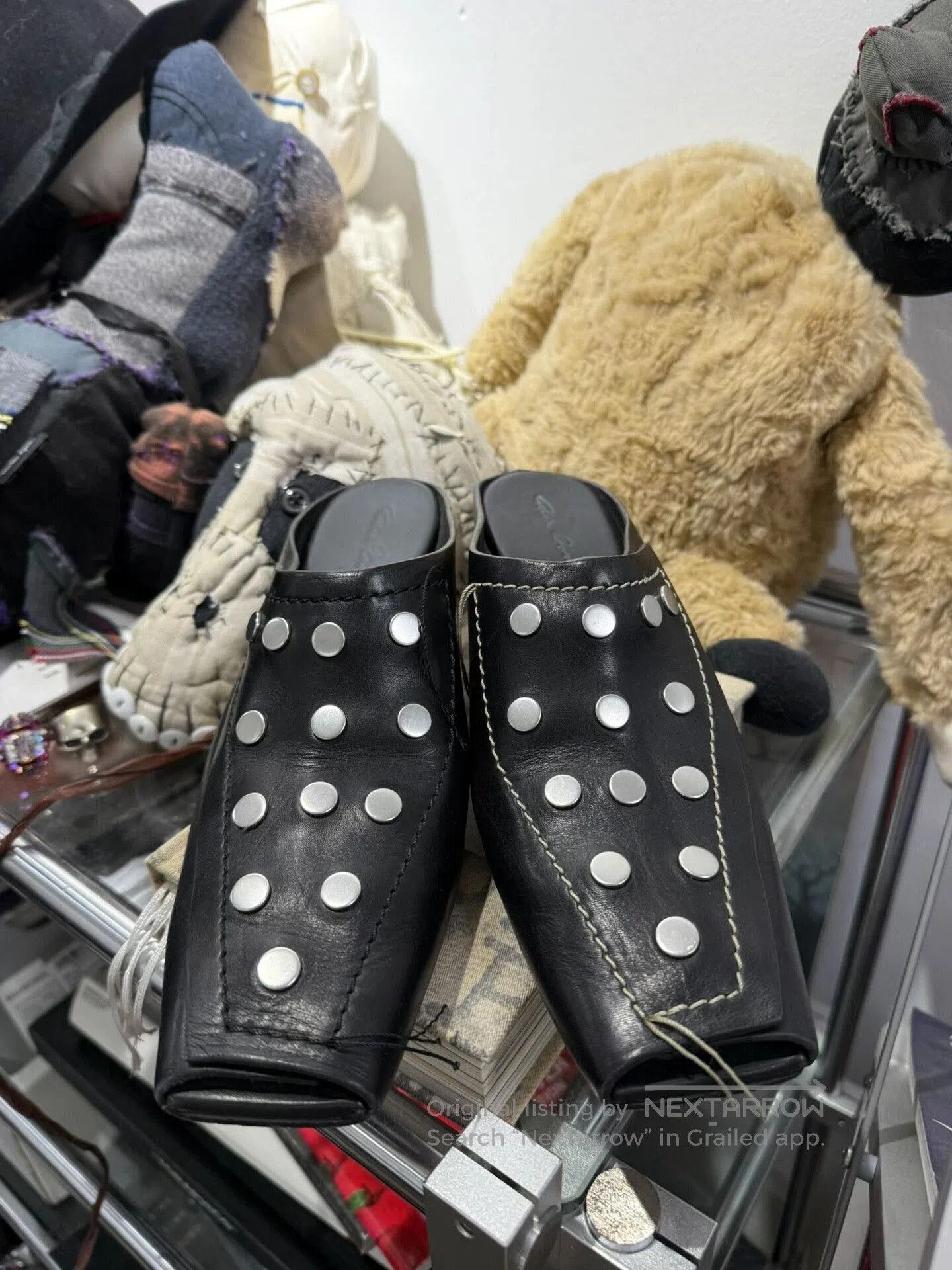 Rick Owens Rick Owens Studded Slide Sandals. Size US 6 / EU 39 - 2 Thumbnail