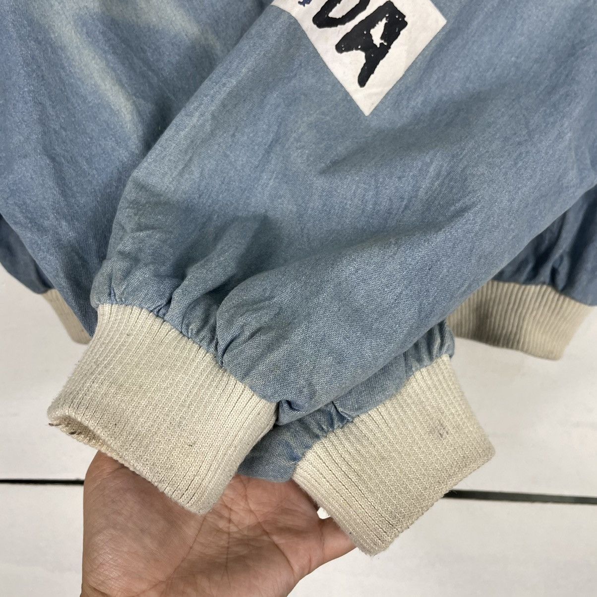 Japanese Brand 💥 MILANGE RIOT PATCH BOMBER JACKET Size US L / EU 52-54 / 3 - 8 Thumbnail