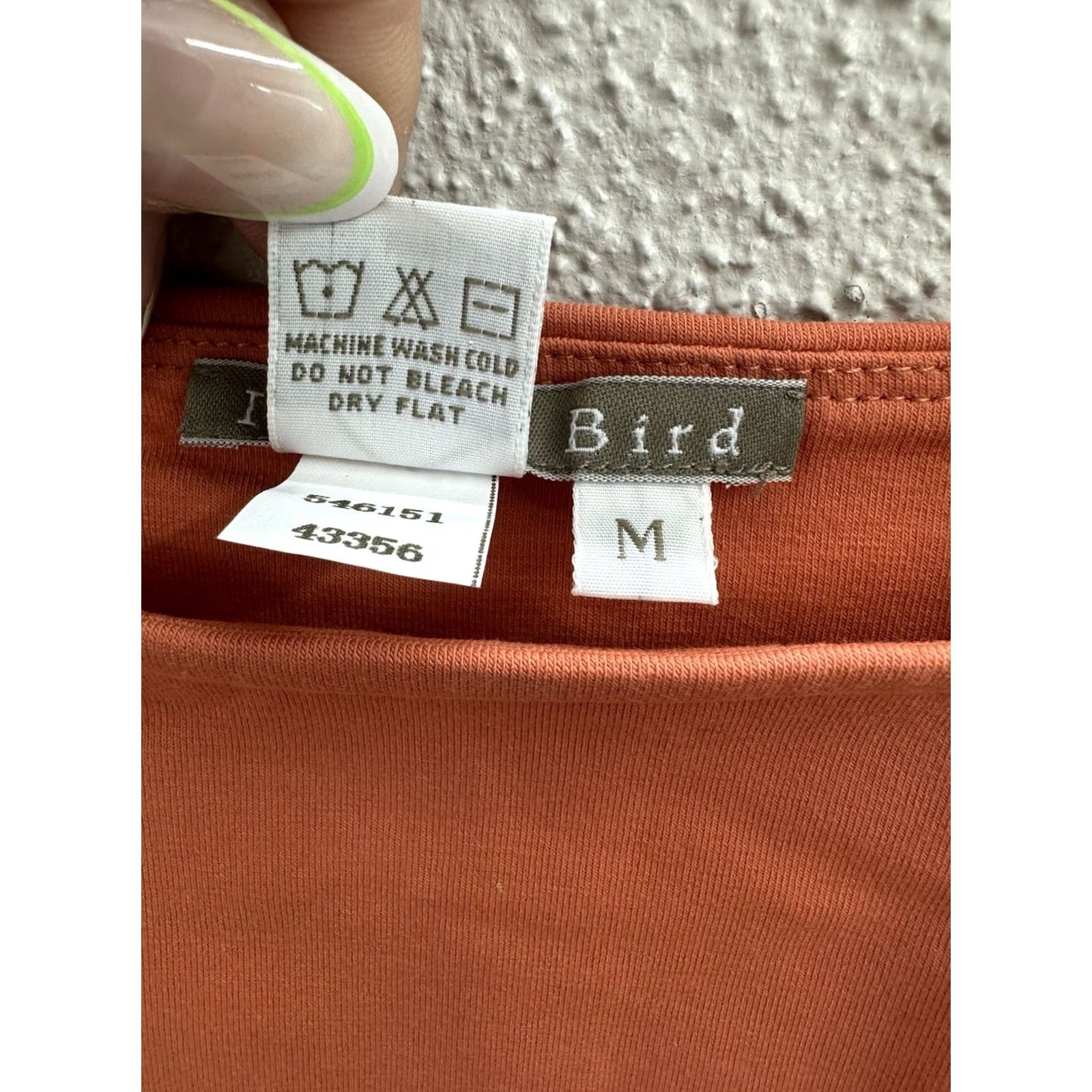 Vintage Isabella Bird Womens Tank Top Medium Orange Back Strap Square Neck Sleeveless Cotton Spandex Casual Shirt Womens Size M / US 6-8 / IT 42-44 - 4 Thumbnail