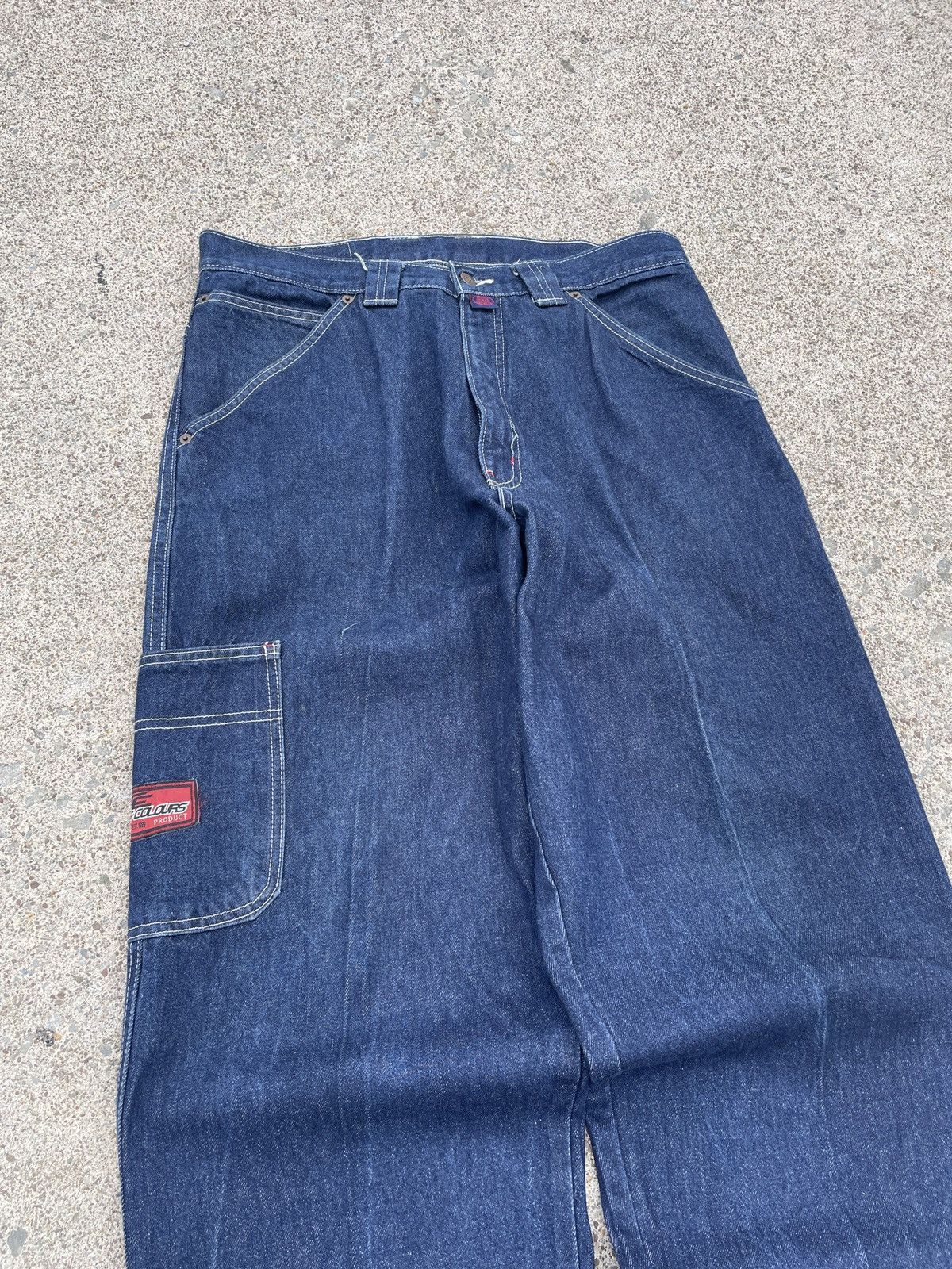 Cross Colours Y2K Cross Coloure Baggy Carpenter jeans Size US 34 / EU 50 - 3 Thumbnail