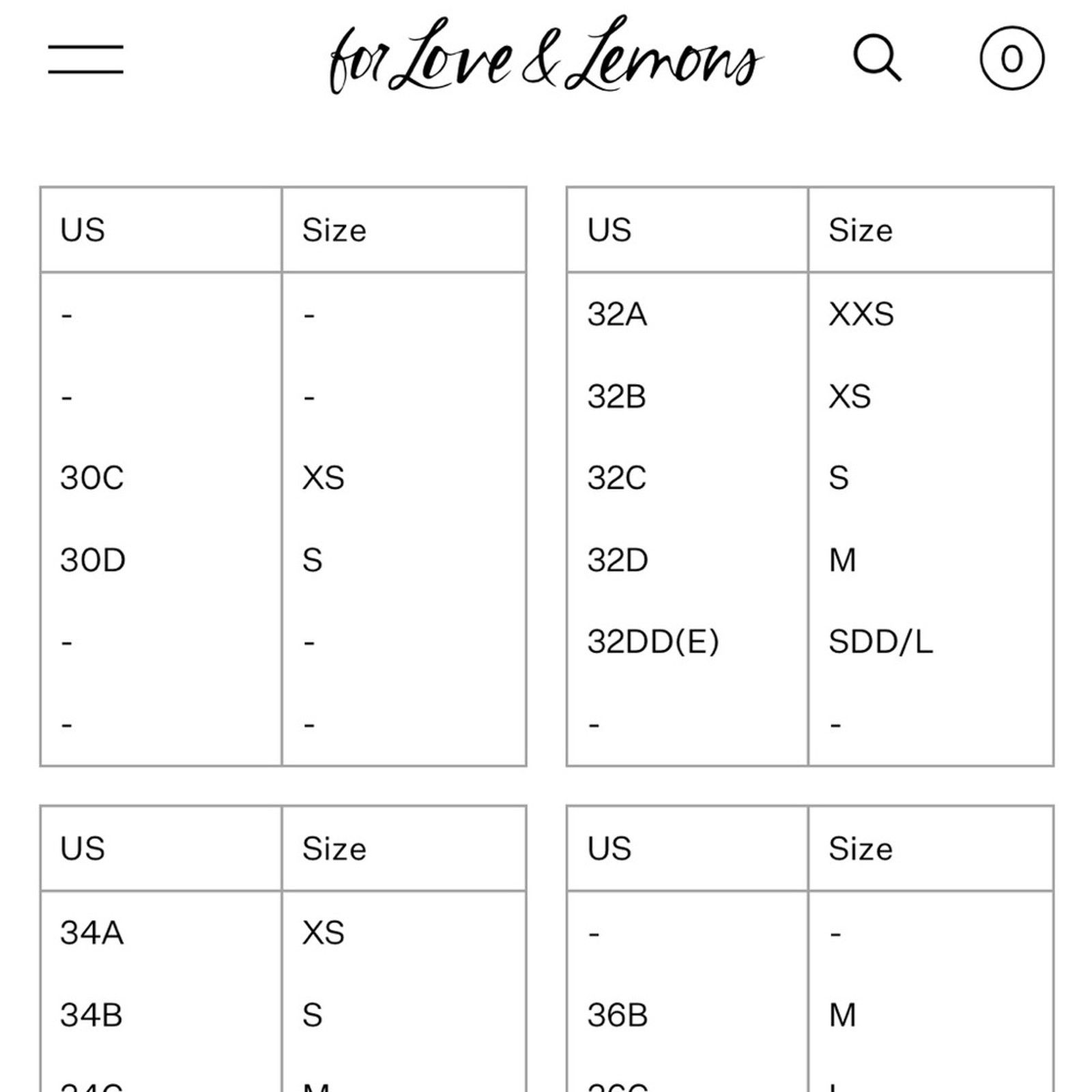 For Love & Lemons FOR LOVE & LEMONS Lucy Monowire Bra Size ONE SIZE - 10 Thumbnail