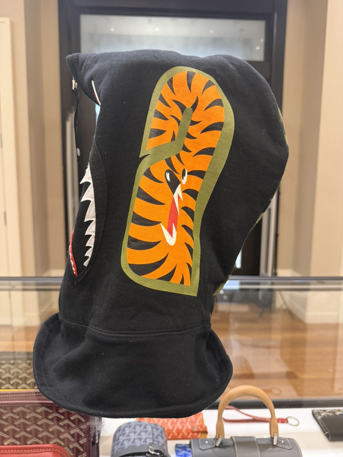 Bape Bape 1ST Camo Shark Full Zip Face Mask Size ONE SIZE - 2 Thumbnail