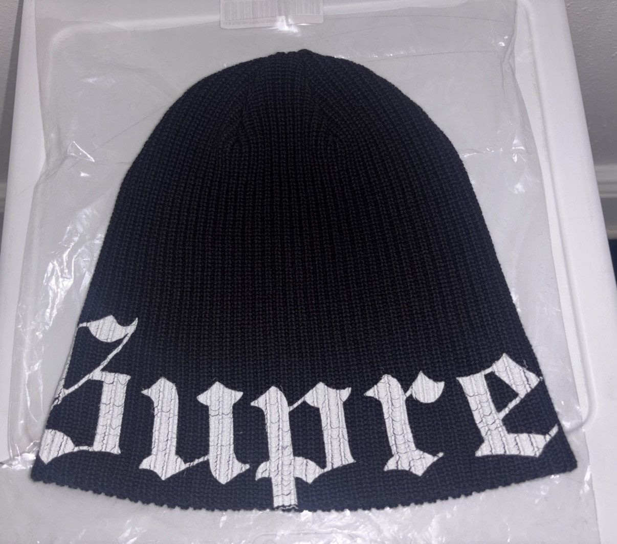 Supreme SUPREME MF DOOM BEANIE BLACK | Grailed