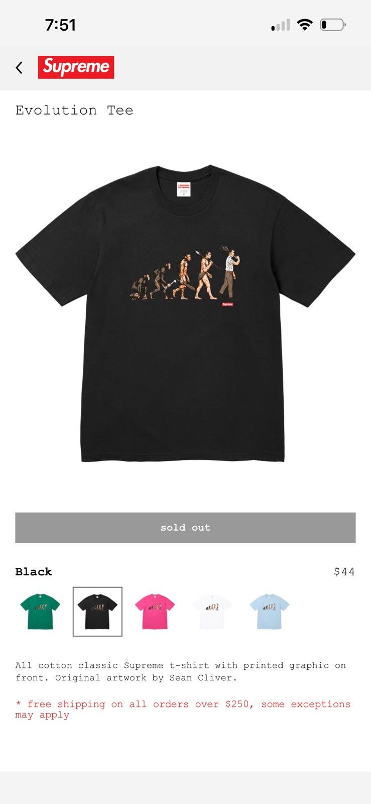 Supreme Supreme Evolution Tee | Grailed
