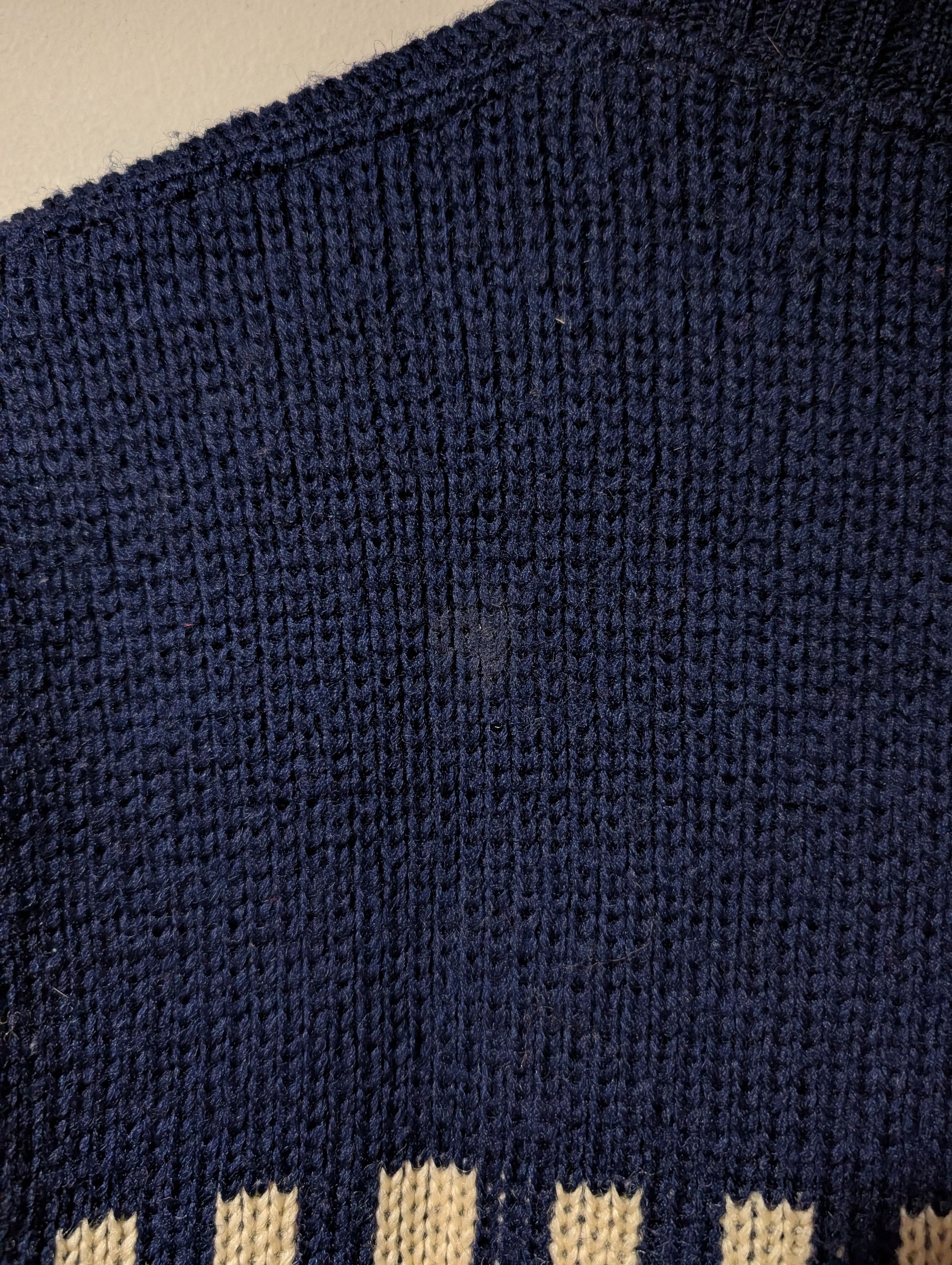 Vintage Vintage 60s Kandahan Bert Charon Virgin Wool Knitted Sweater Size US M / EU 48-50 / 2 - 7 Thumbnail