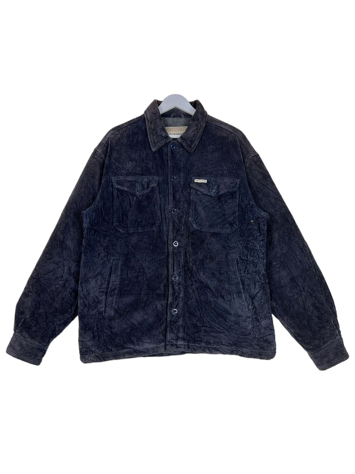 Chevignon 🔥 VINTAGE CHEVIGNON CORDUROY JACKET Size US L / EU 52-54 / 3 - 2 Thumbnail