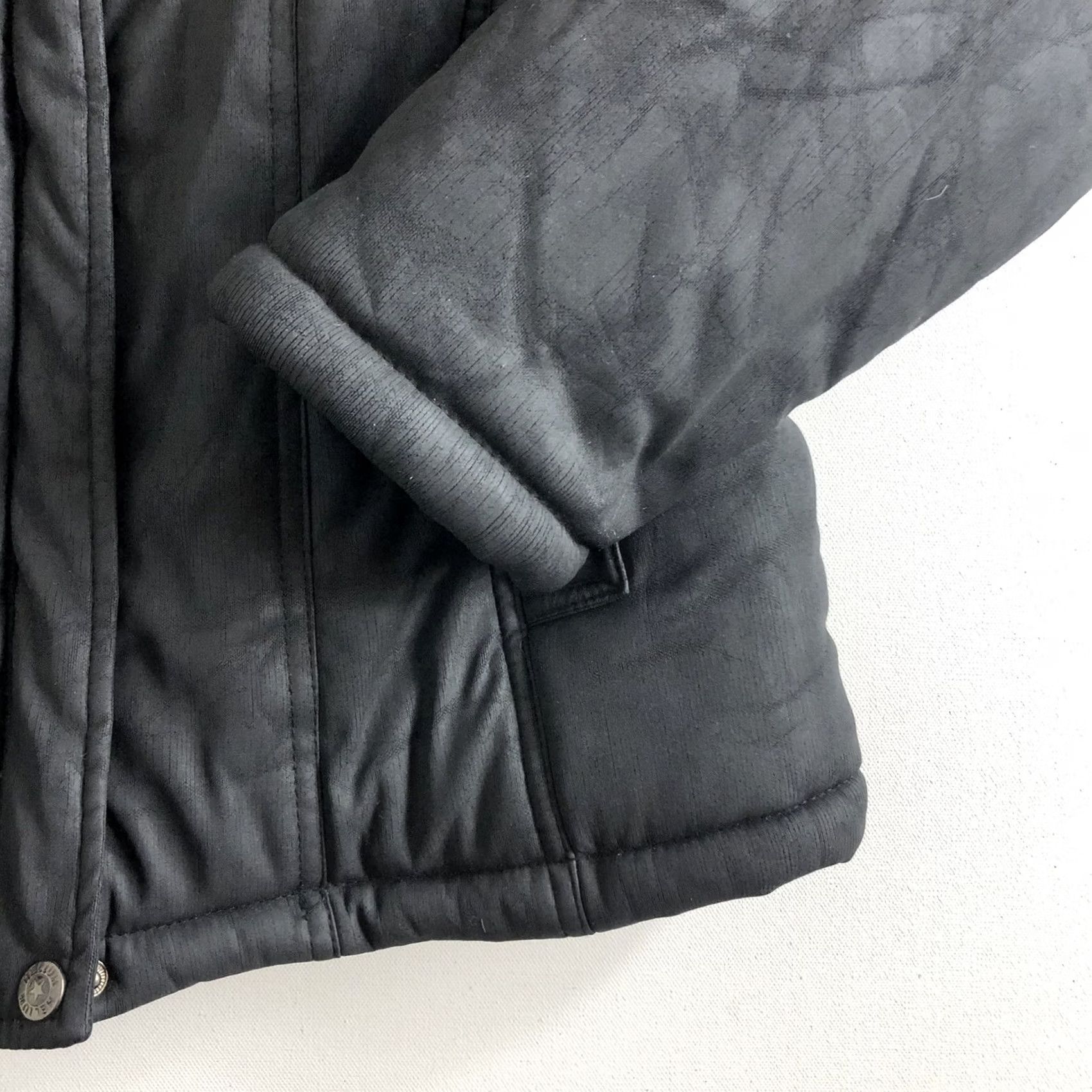 Vintage VINTAGE Helium Outerwear Womens Coat Fur Fleece Lined Coat Jacket Black Medium Size M / US 6-8 / IT 42-44 - 5 Thumbnail