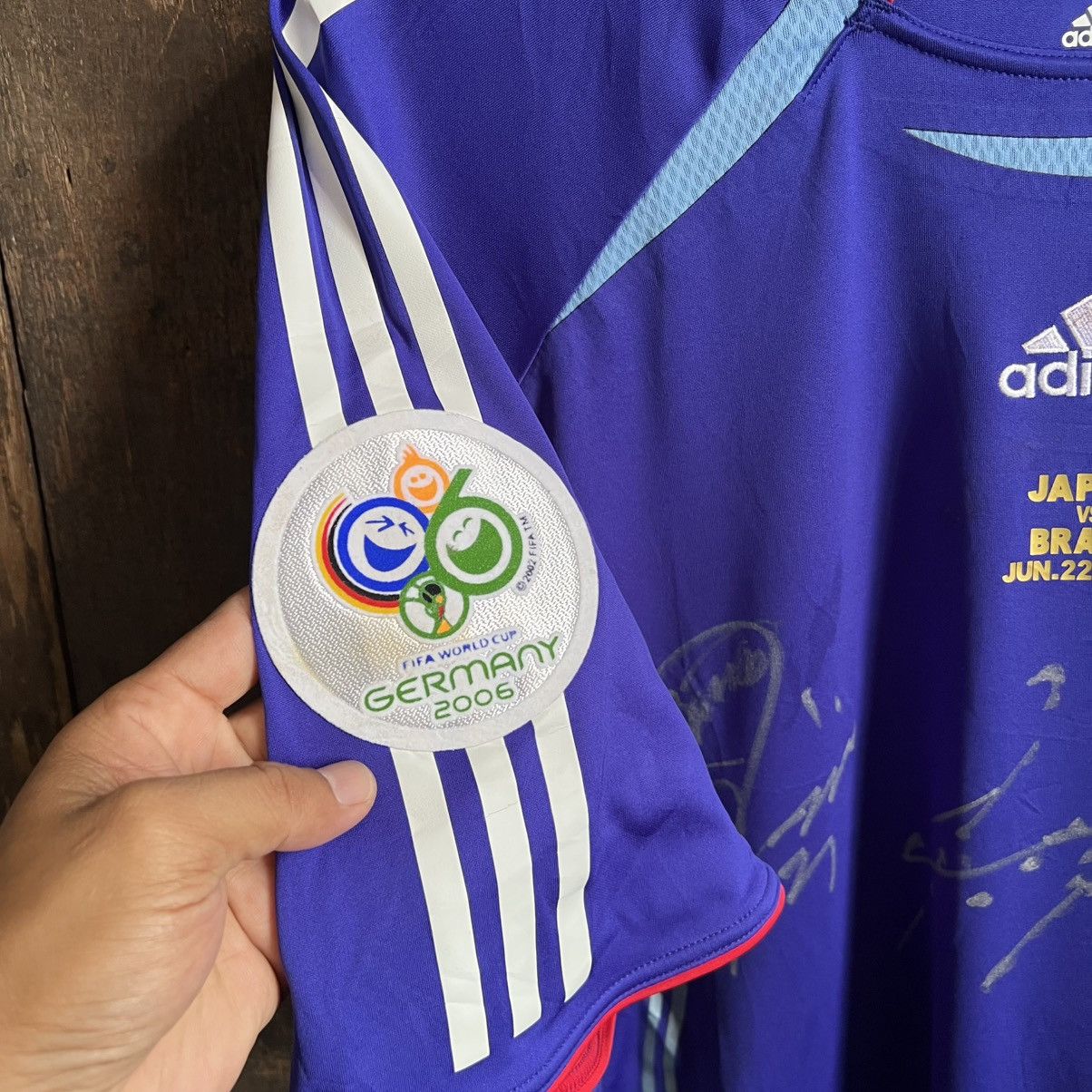 Adidas × Vintage Japan Home 2006 World Cup Match Prepare Adidas Jersey Size US M / EU 48-50 / 2 - 7 Thumbnail