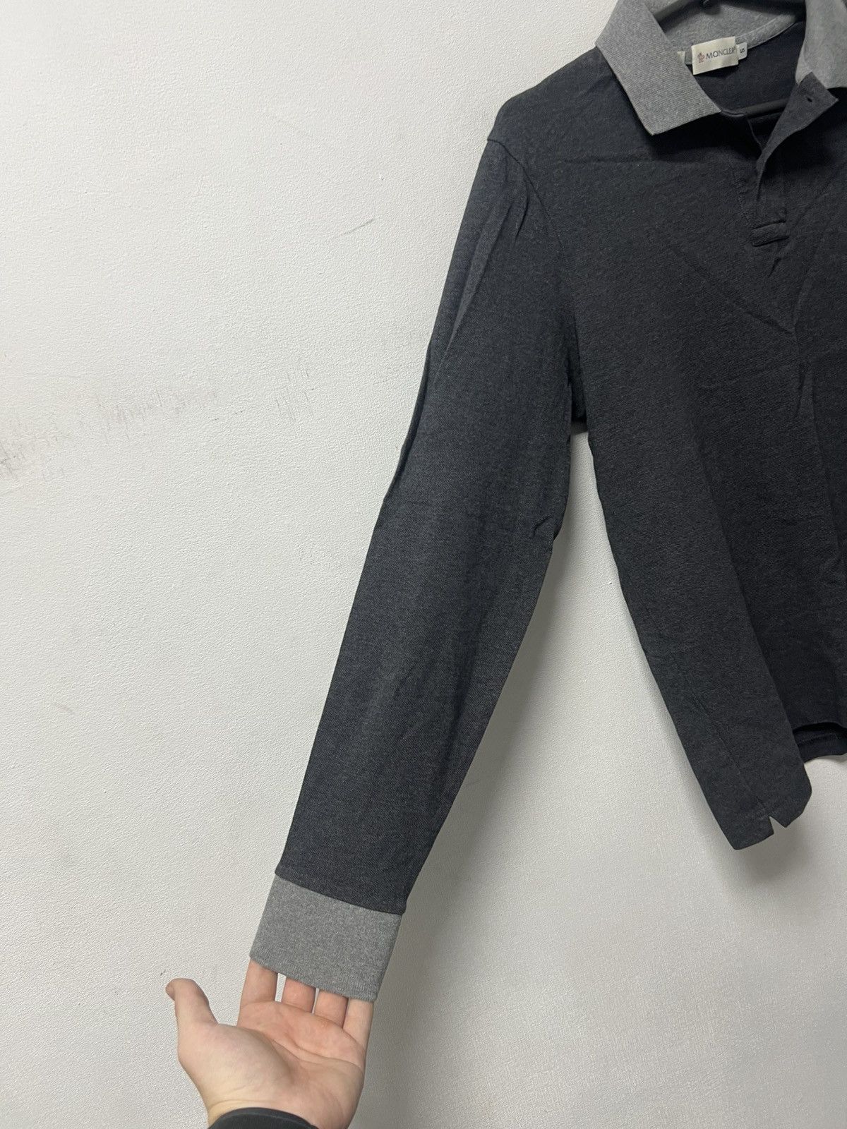 Moncler Moncler Polo Long Sleeve Size US S / EU 44-46 / 1 - 3 Thumbnail