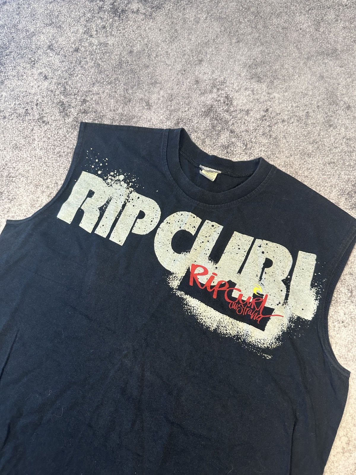 Rip Curl × Vintage Vintage Rip Curl Avant Garde Tank Top Streetwear Rare XL Size US XL / EU 56 / 4 - 2 Thumbnail