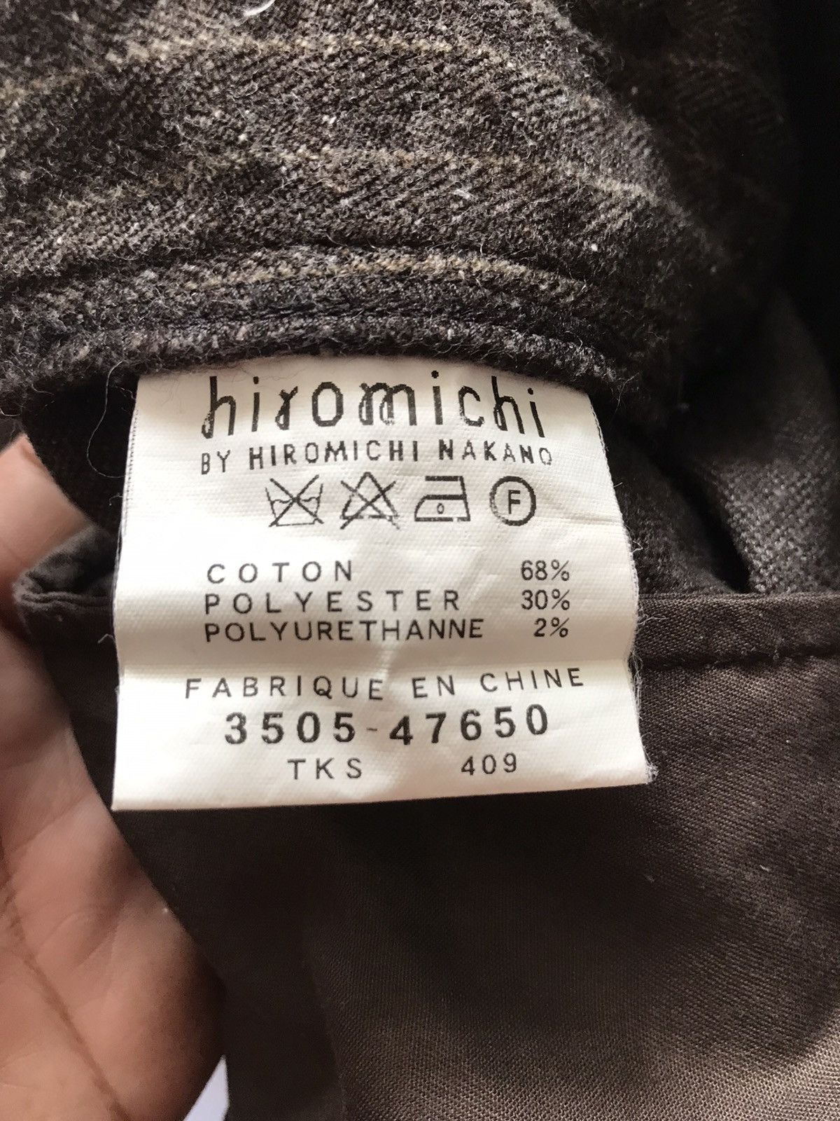 Designer × Japanese Brand JAPANESE BRAND HIROMICHI BY HIROMICHI NAKANO ANKLE BUTTON UP Size US 32 / EU 48 - 8 Thumbnail