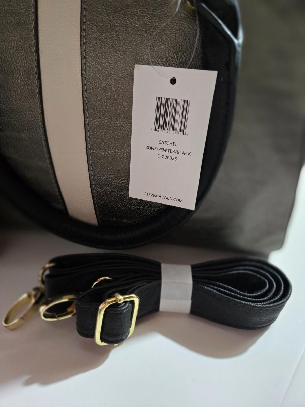Steve Madden Steve Madden Purse Handbag Satchel Crossbody Strap NWT Size ONE SIZE - 8 Thumbnail