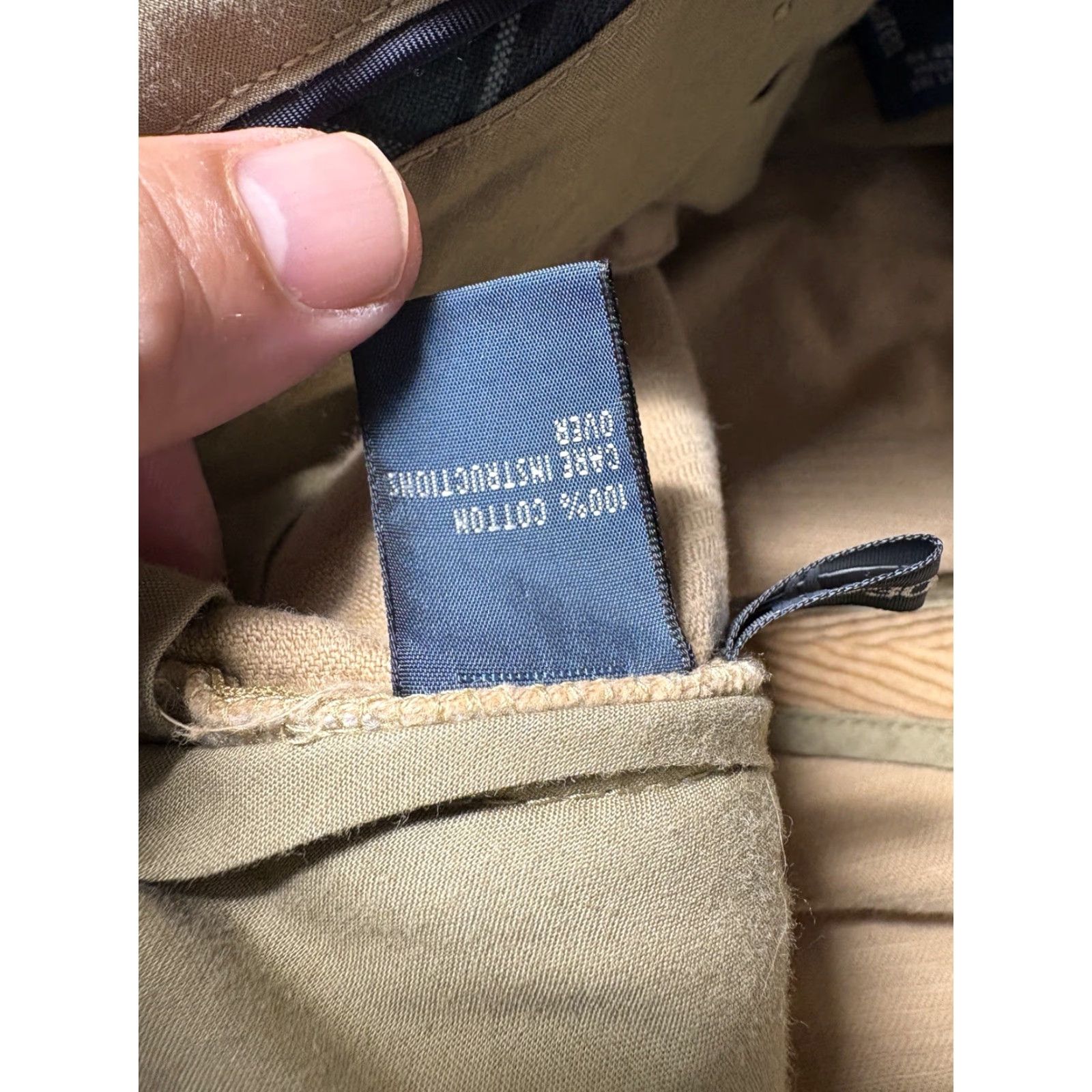 Polo Ralph Lauren VTG Polo Ralph Lauren Corduroy Pants Men 35x30 Brown Tan Chino Vintage USA Preppy Logo Size US S / EU 44-46 / 1 - 7 Thumbnail