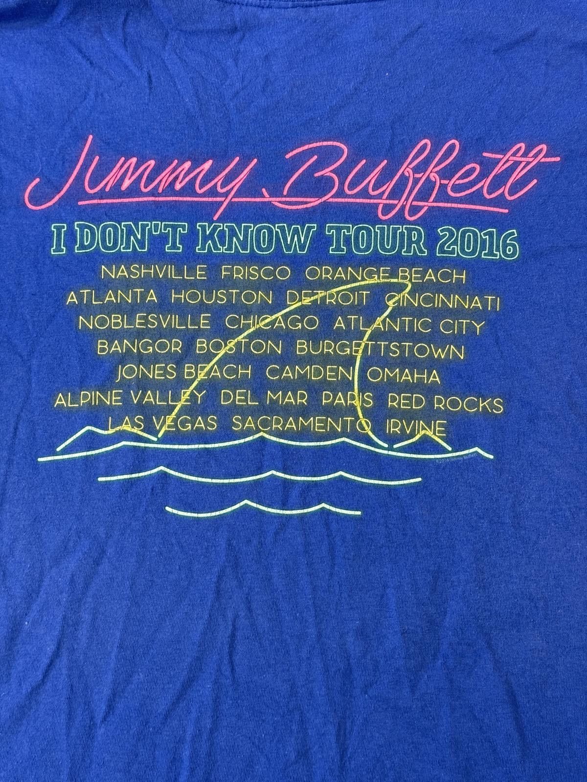 Gildan Jimmy Buffet Landshark Lager I Dont Know Tour 2016 XL Size US XL / EU 56 / 4 - 1 Thumbnail
